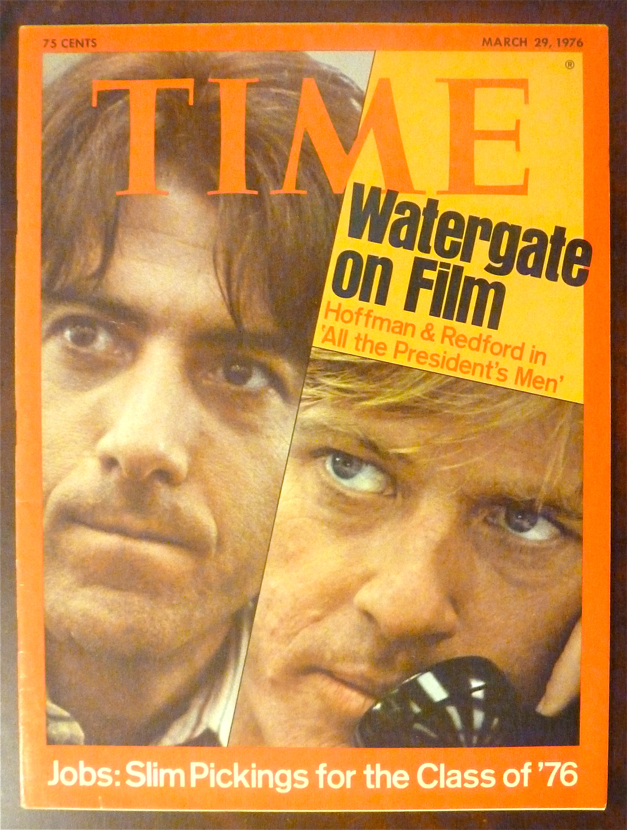 Time Magazine-March 29, 1976-Watergate On Film