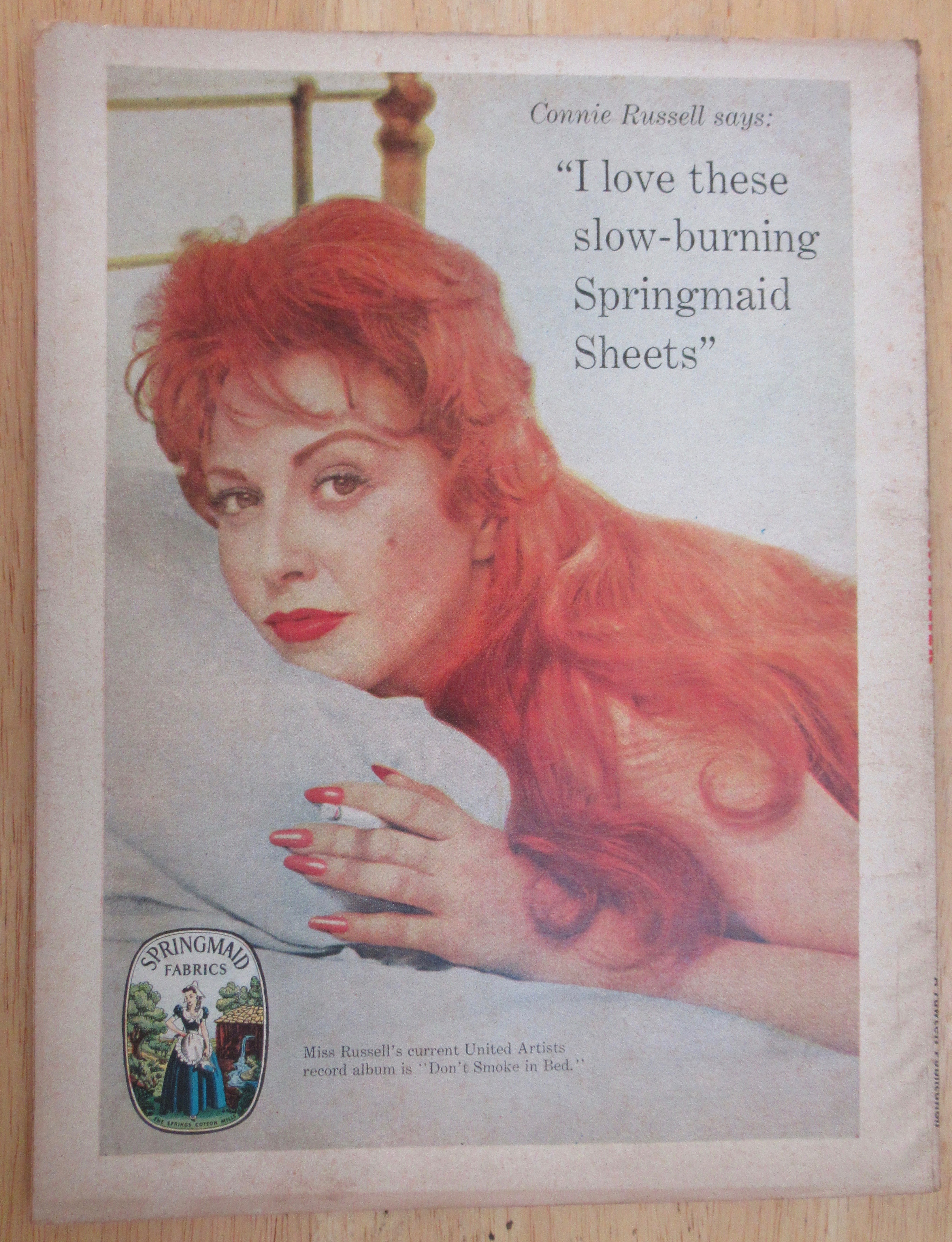 Cavalier Magazine December 1959 Blonde Challenger