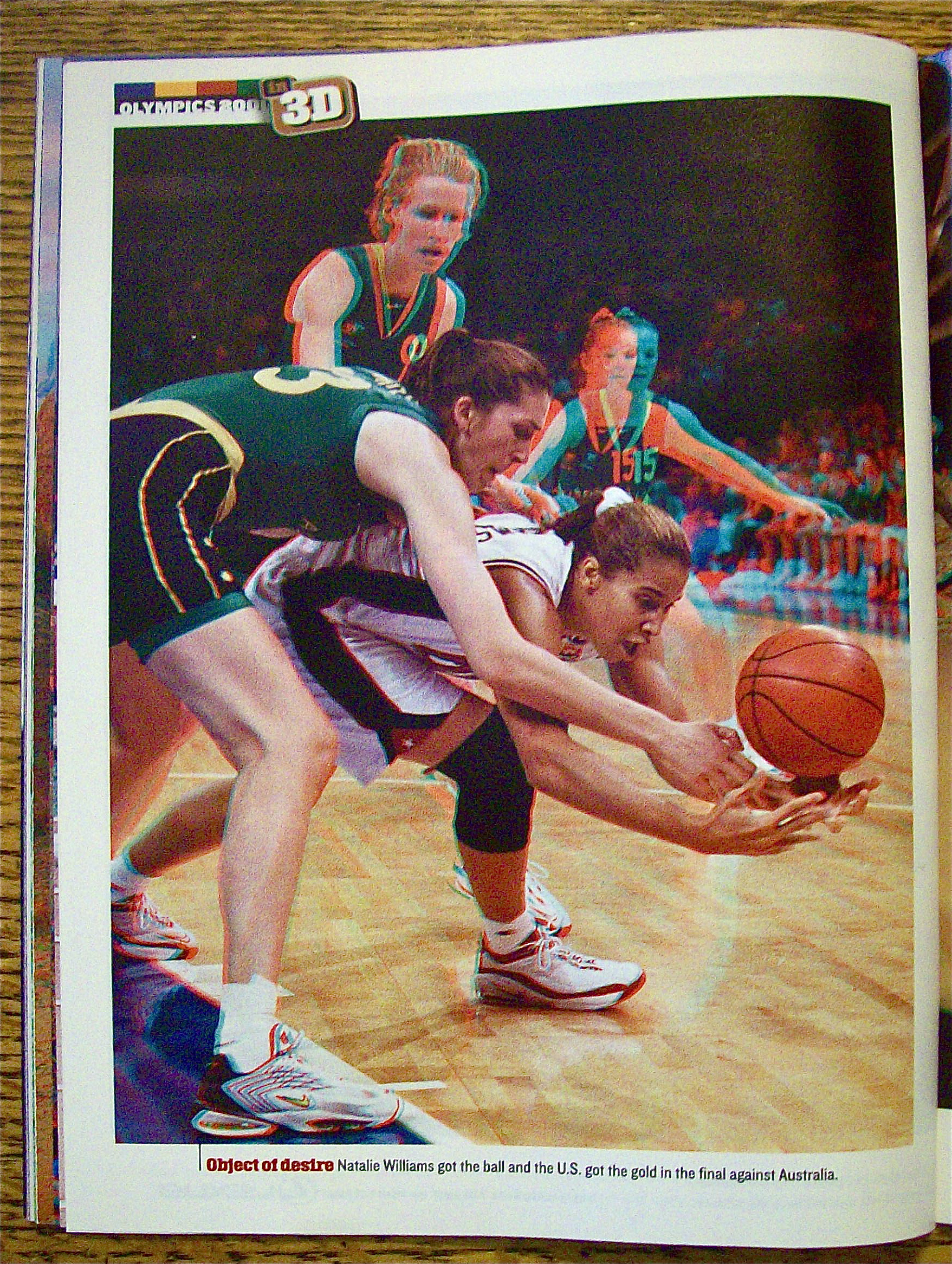 Sport Illustrated Magazine October 18, 2000 3 D Pages