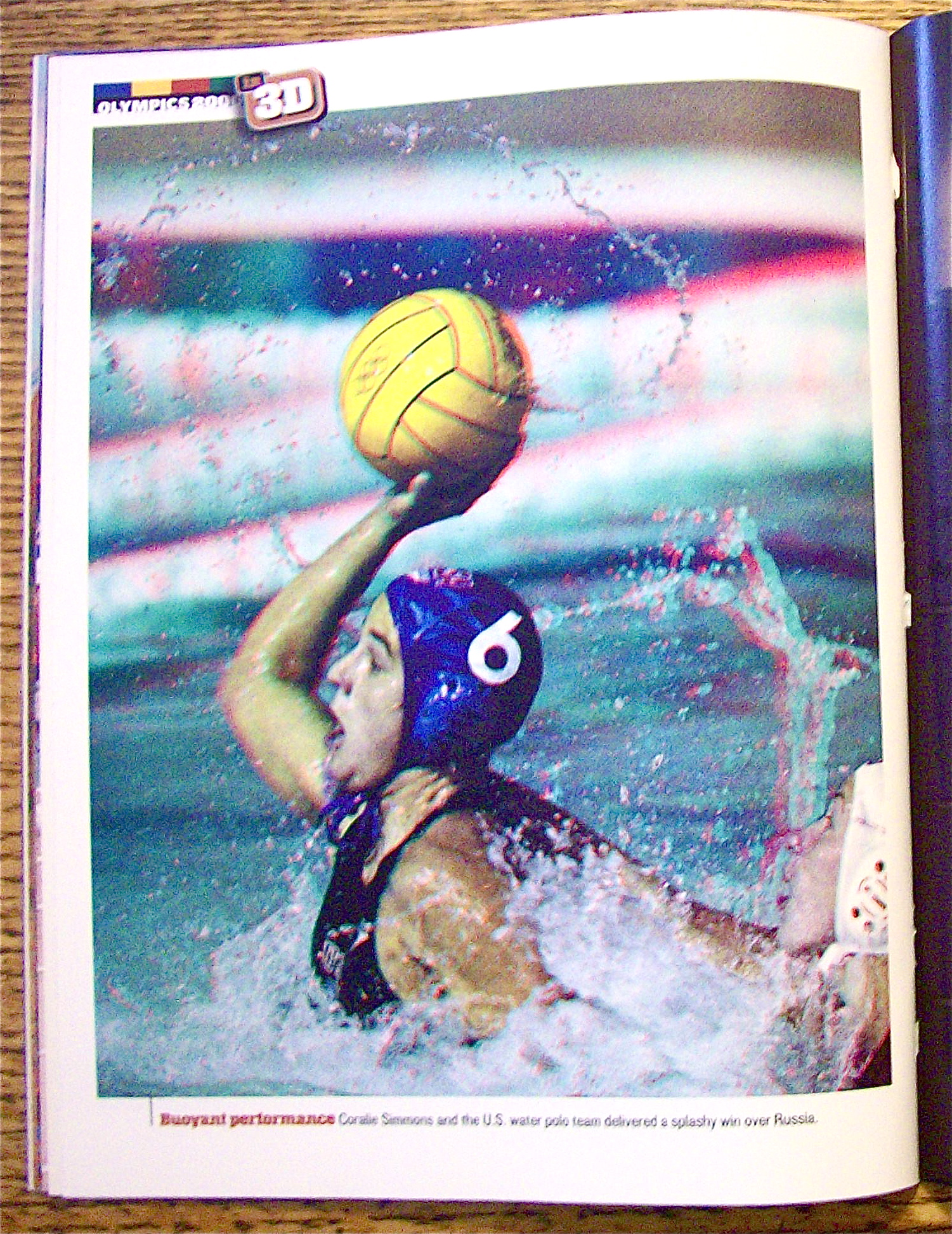 Sport Illustrated Magazine October 18, 2000 3 D Pages