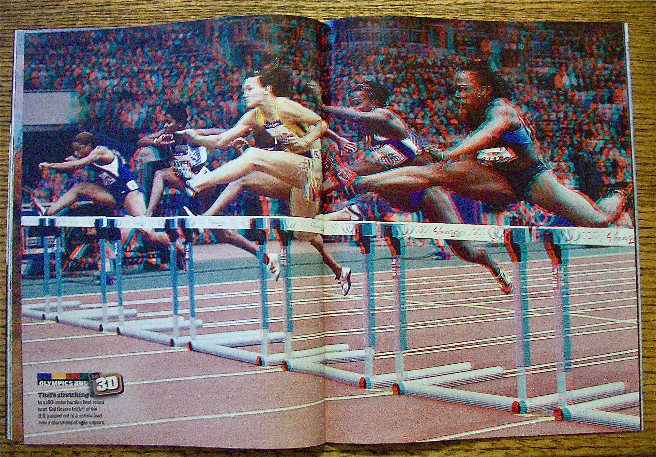 Sport Illustrated Magazine October 18, 2000 3 D Pages