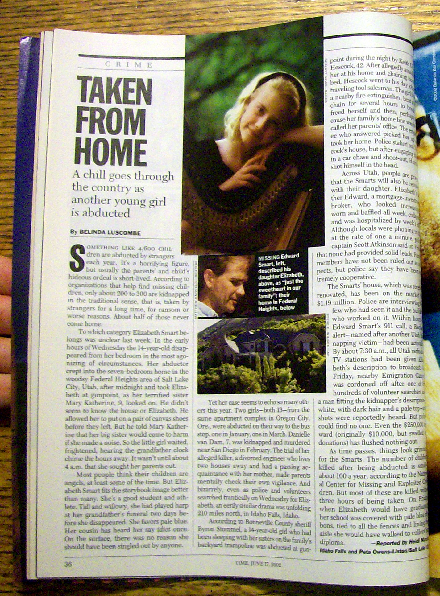 Time Magazine June 17, 2002 President George Bush