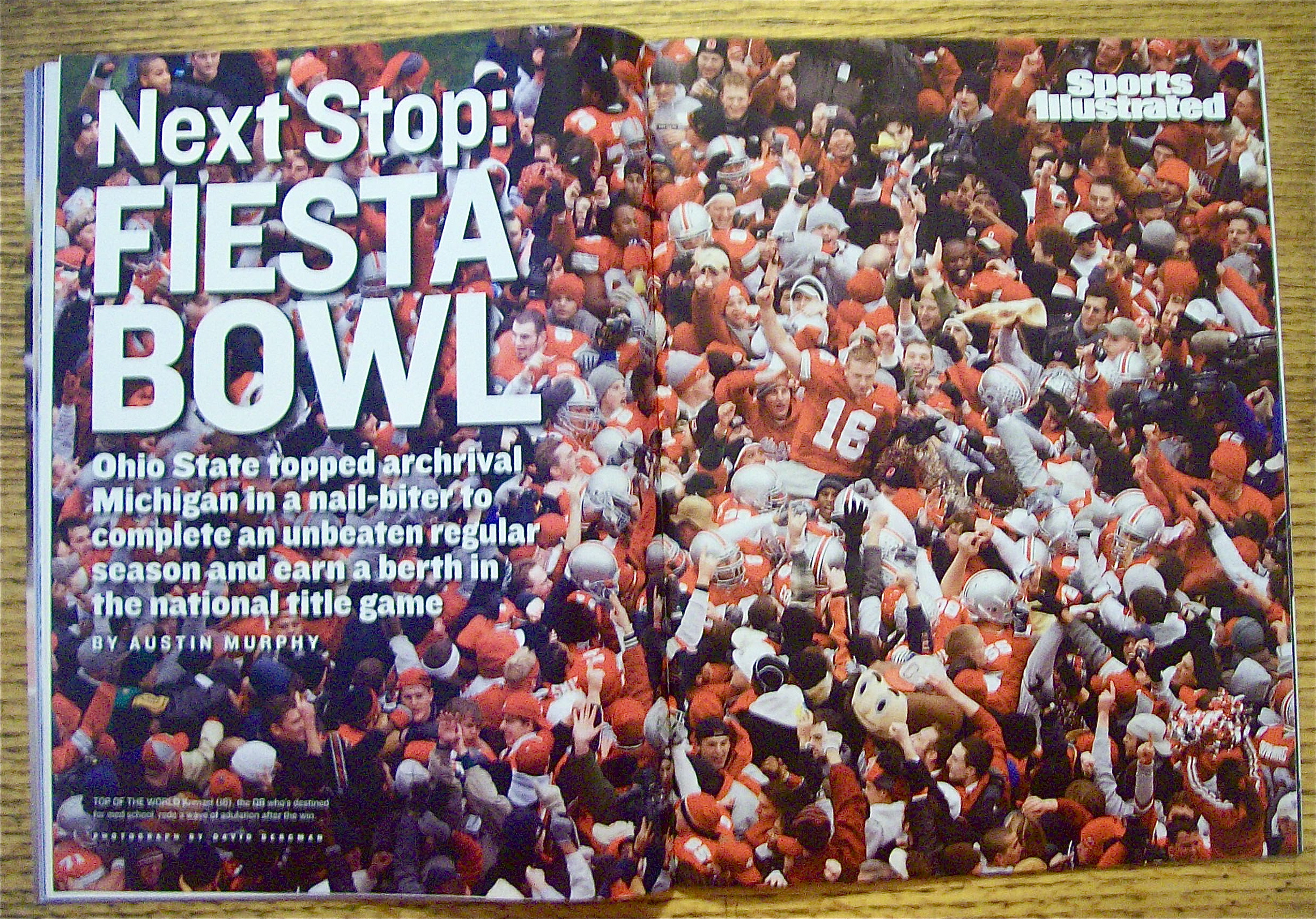 Sports Illustrated Magazine December 2, 2002 Ohio State