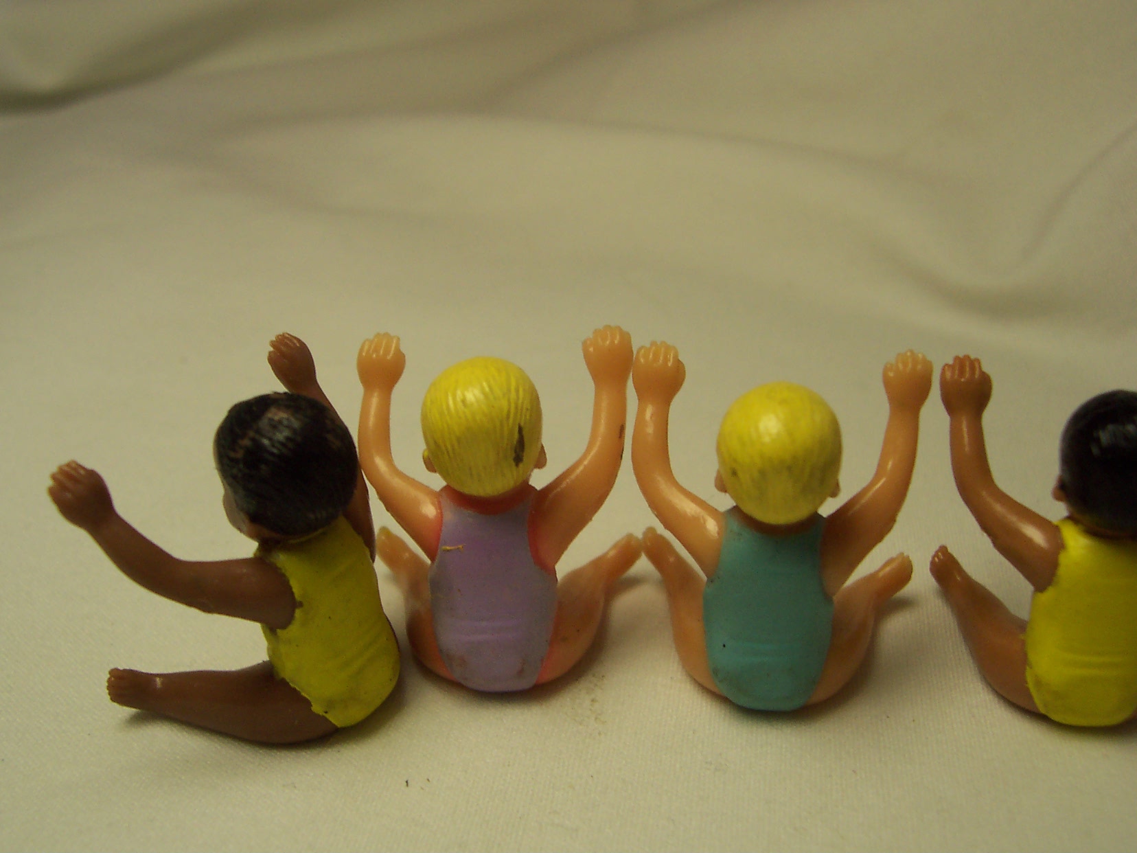 Miniature Doll Set of 4 Babies