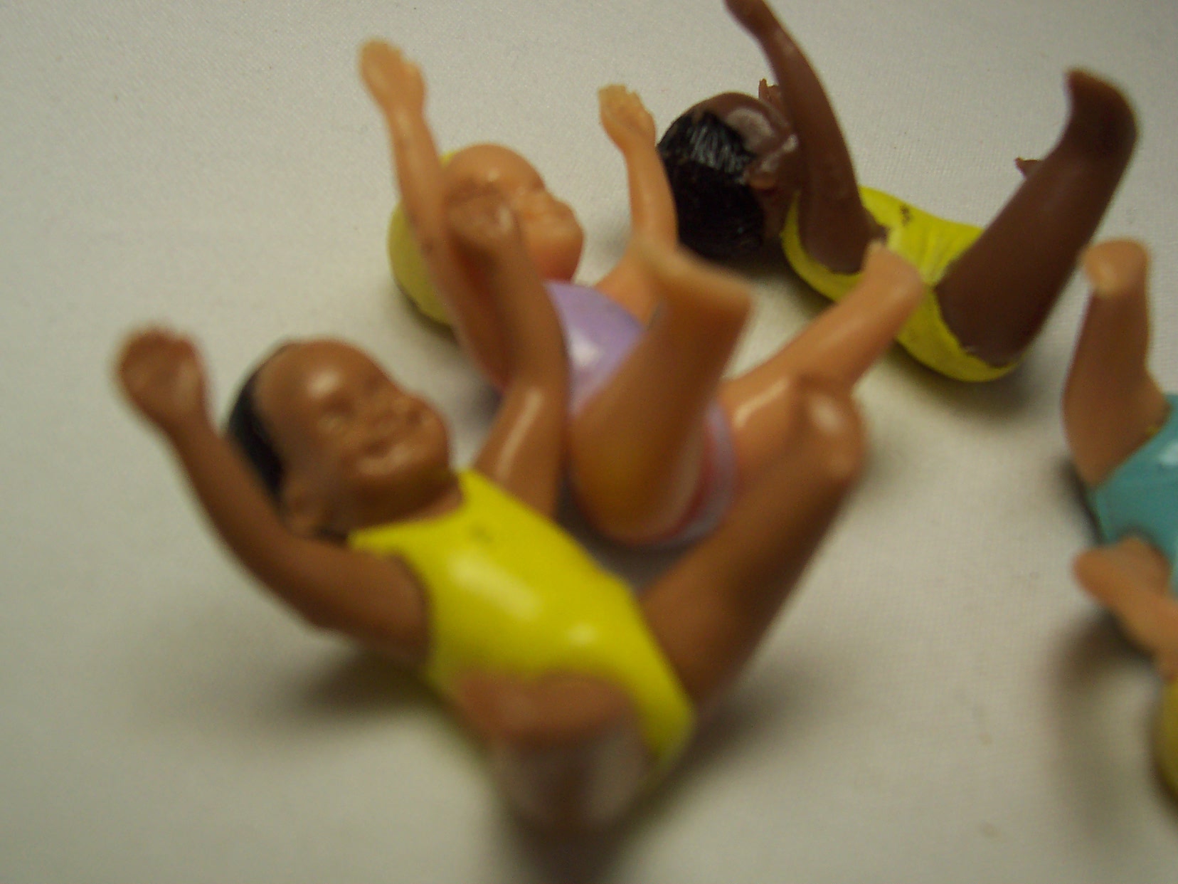 Miniature Doll Set of 4 Babies