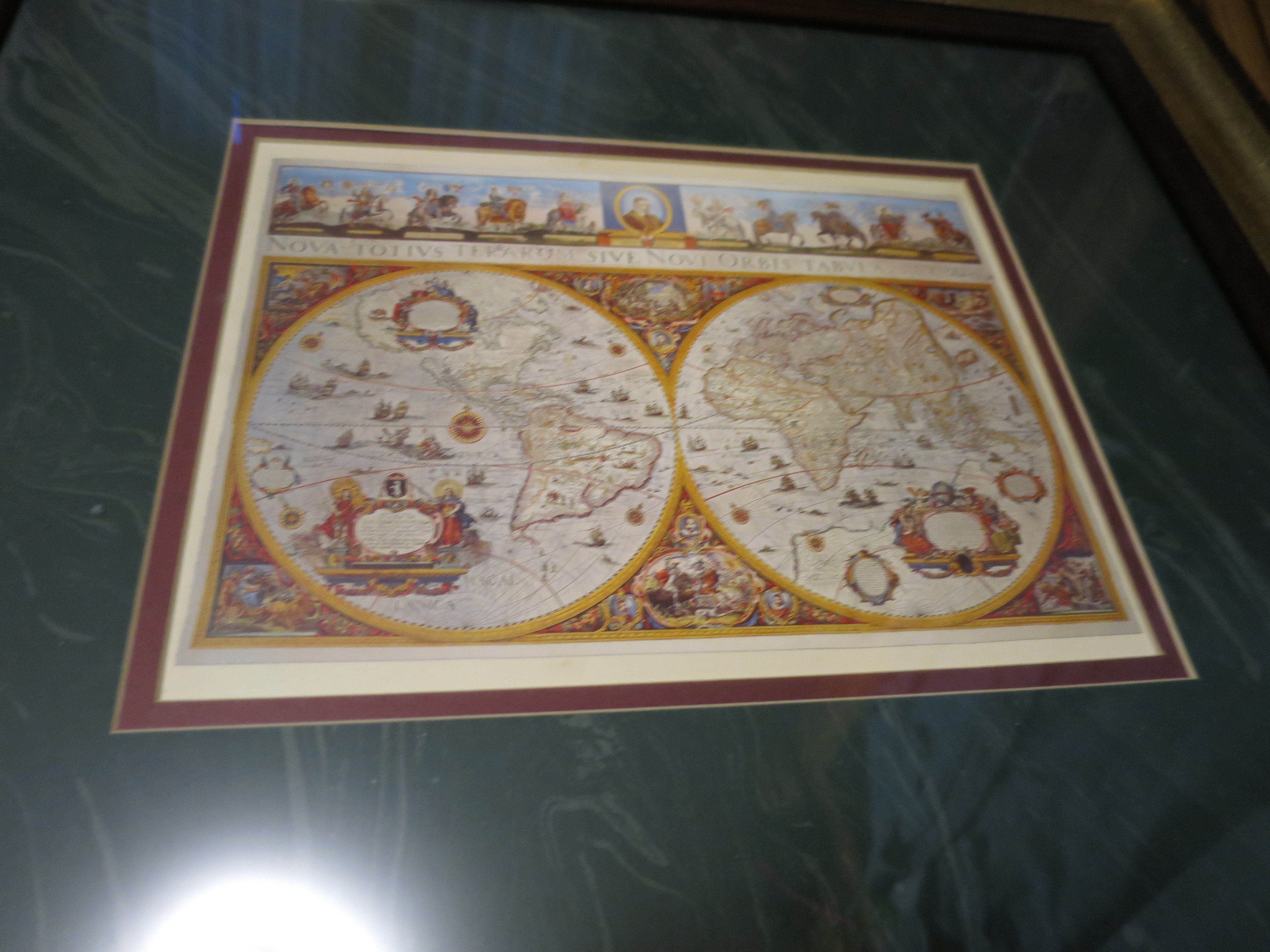Map of the World Nova Totivs Terarum Sive Novi Orbis Tabvla and G