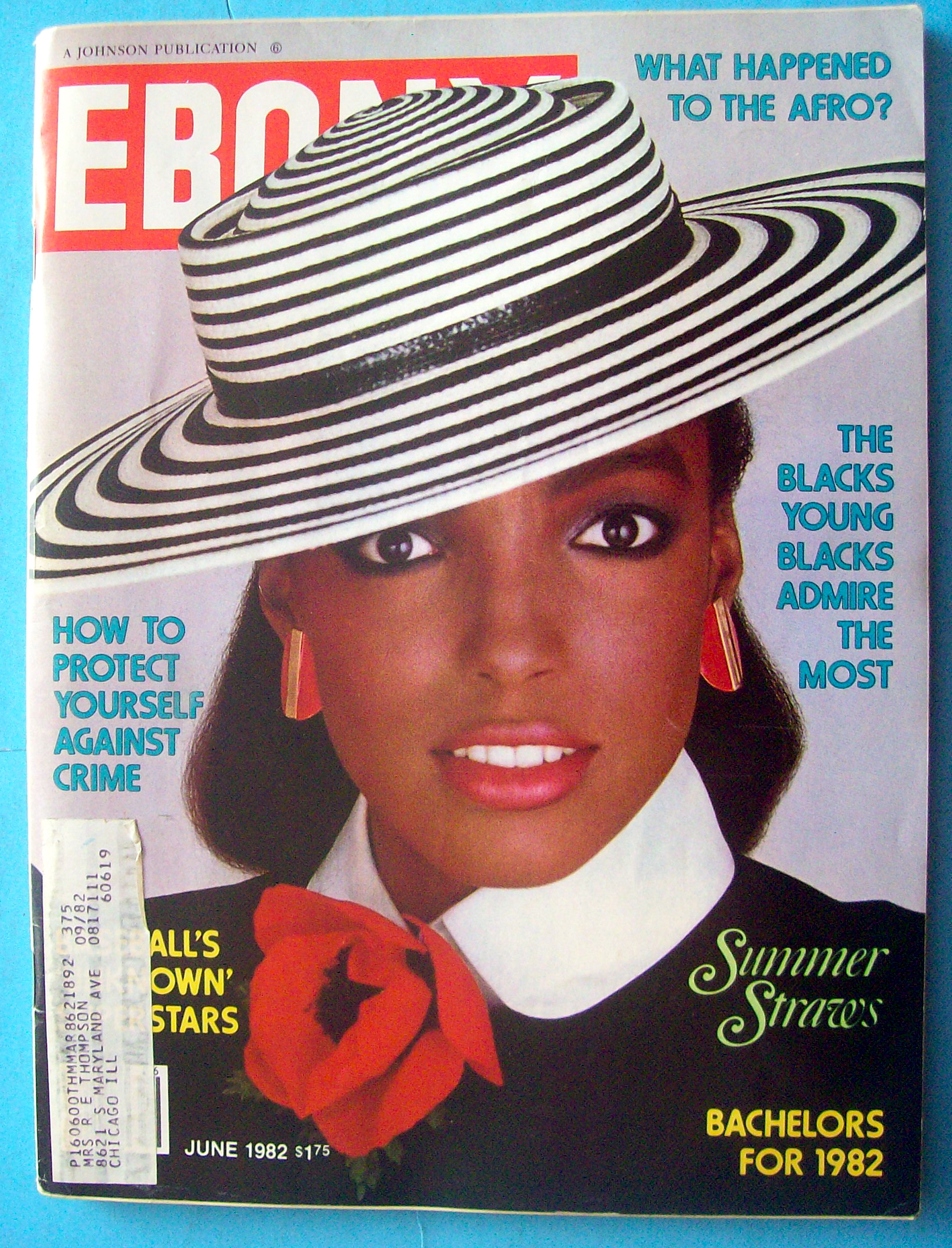 Ebony Magazine-June 1982-Summer Straws