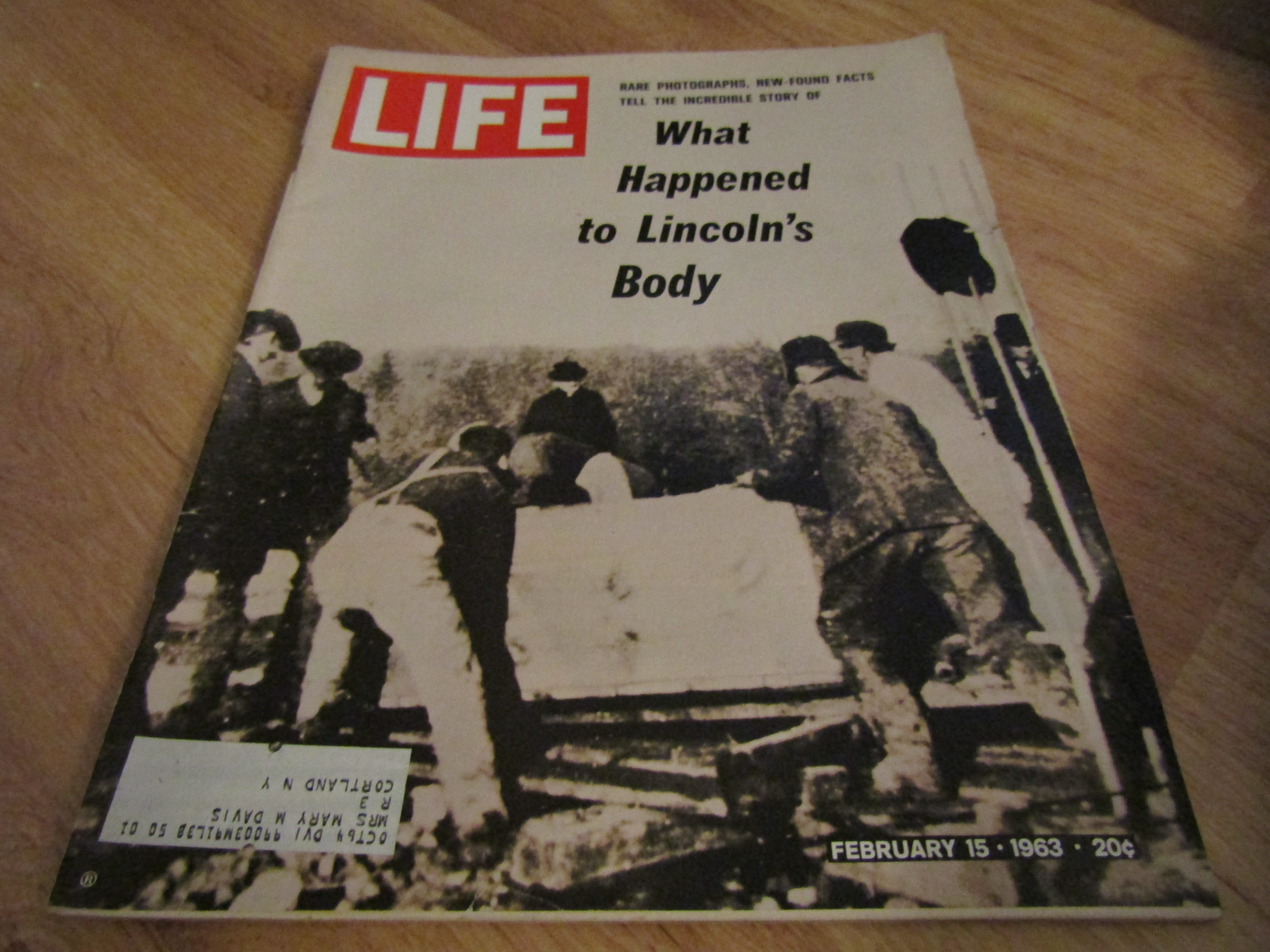 Vintage Life Magazine February 15,1963