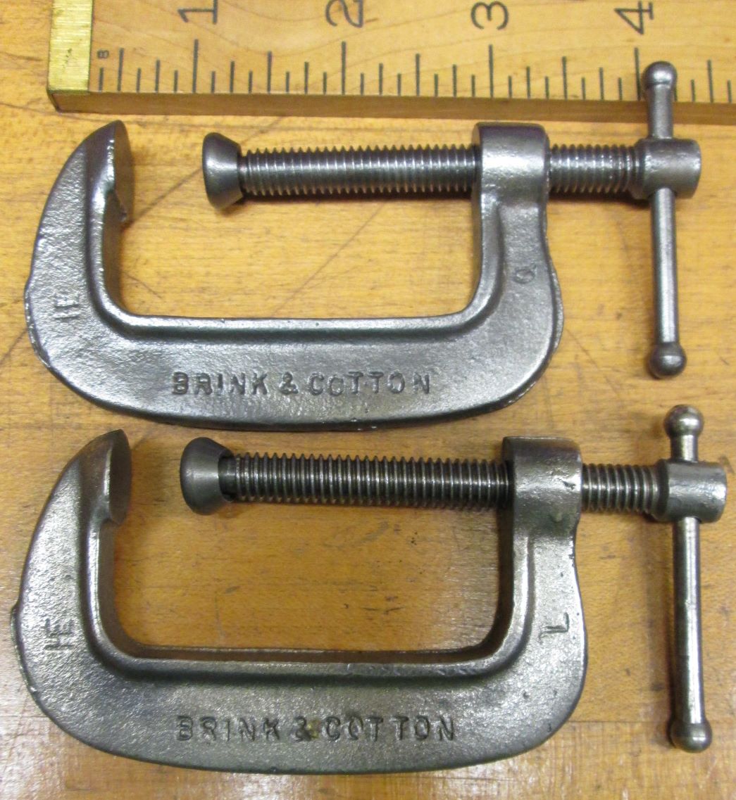 Brink & Cotton C-Clamp Pair 2 inch