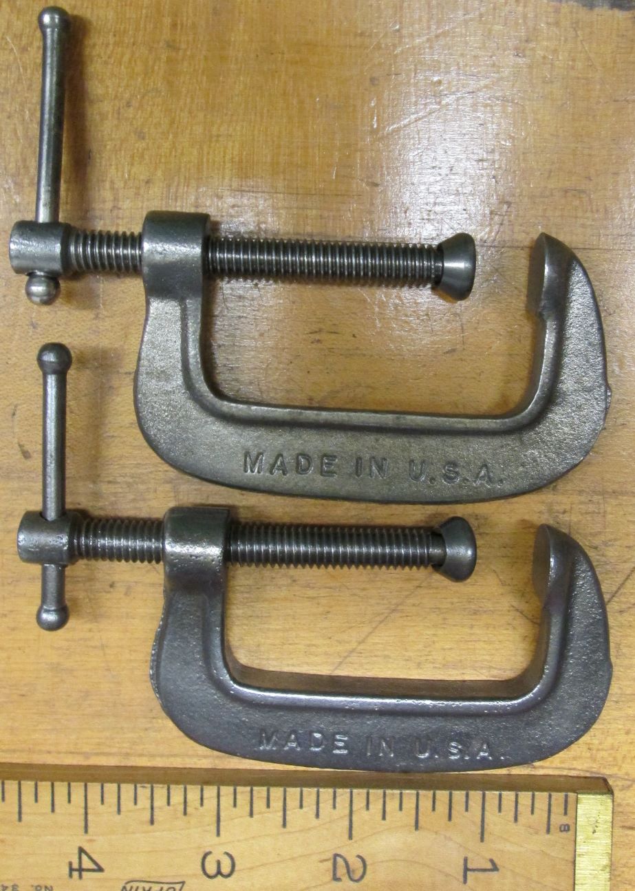 Brink & Cotton C-Clamp Pair 2 inch