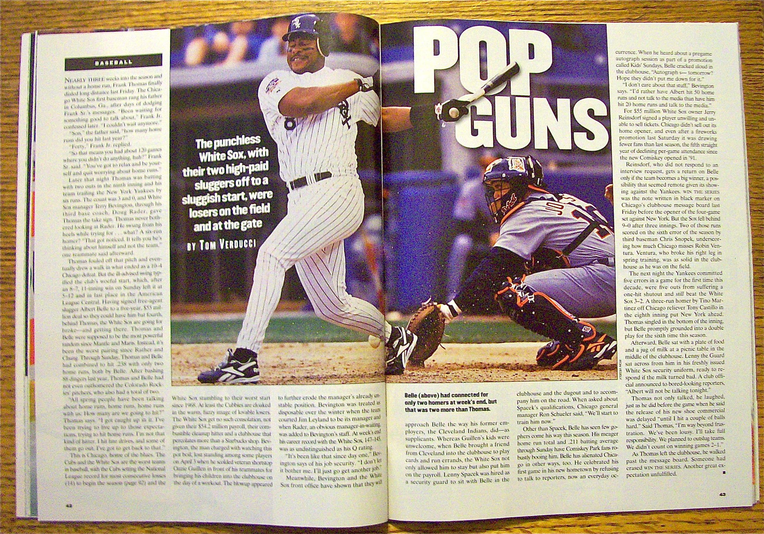 Sports Illustrated Magazine April 28, 1997 Jock Schools