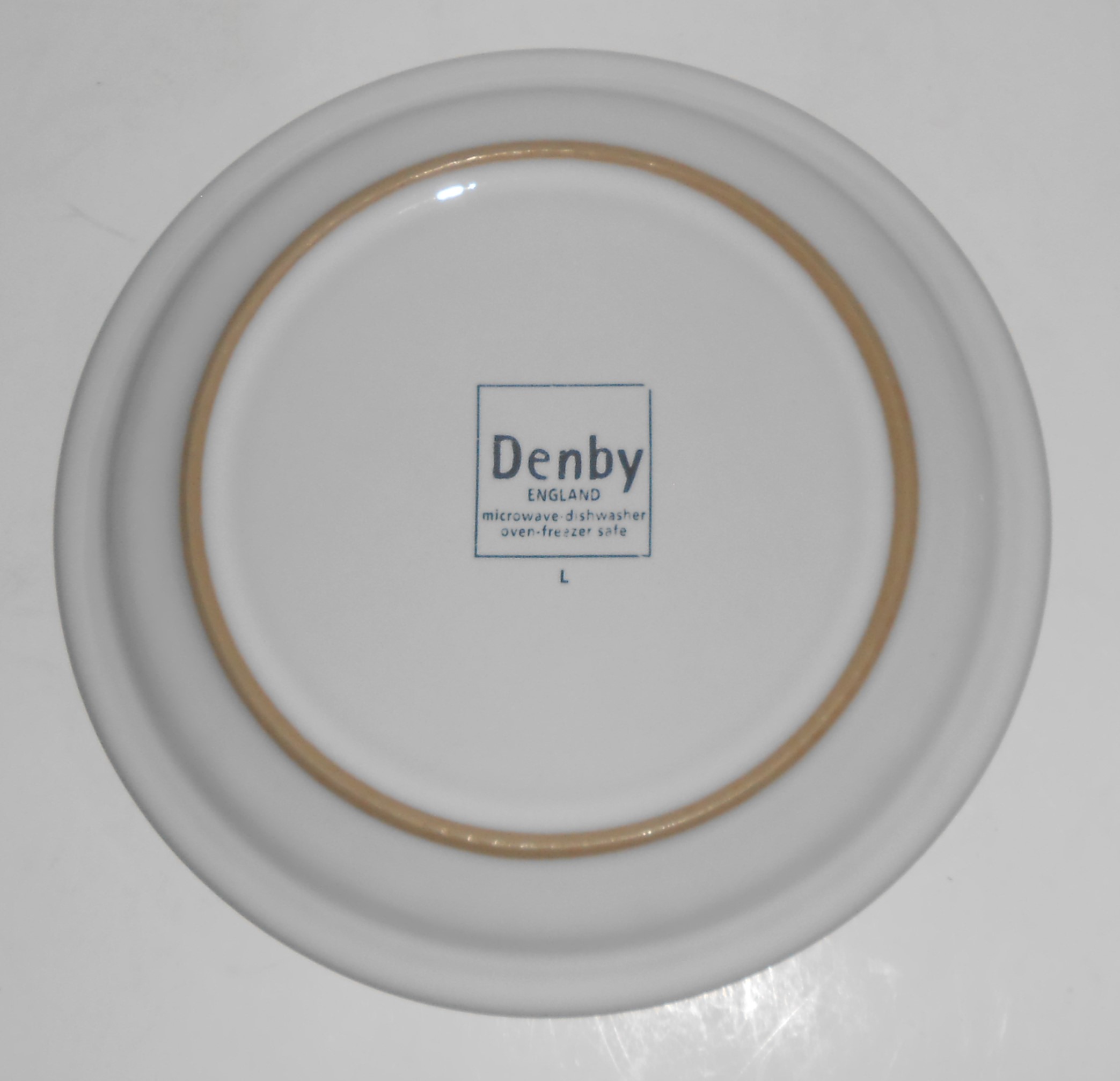 Denby Pottery Stoneware Regency Green Bread Plate