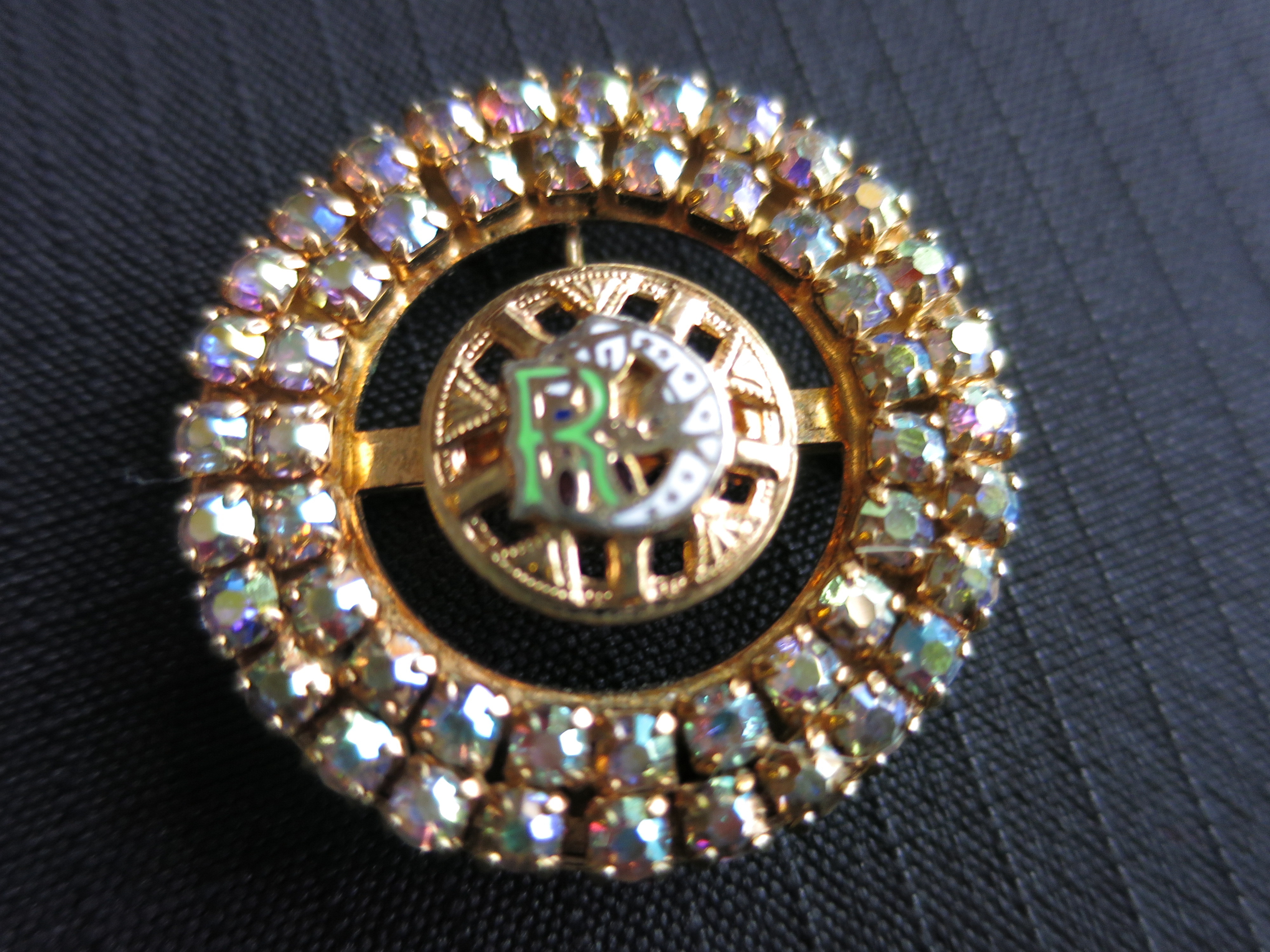 Daughters of Rebekah Odd Fellows Fraternal Brooch Pendant