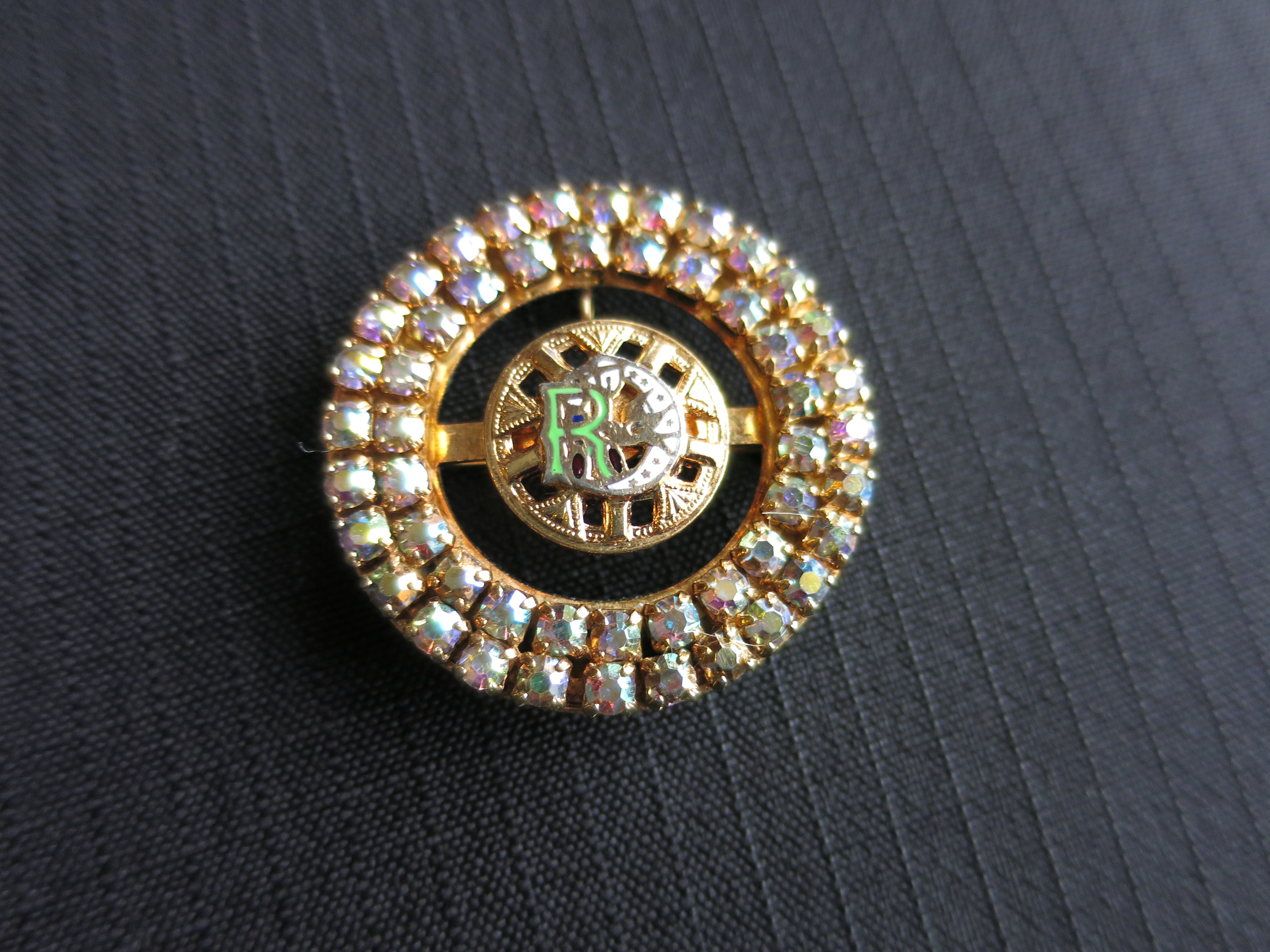 Daughters of Rebekah Odd Fellows Fraternal Brooch Pendant