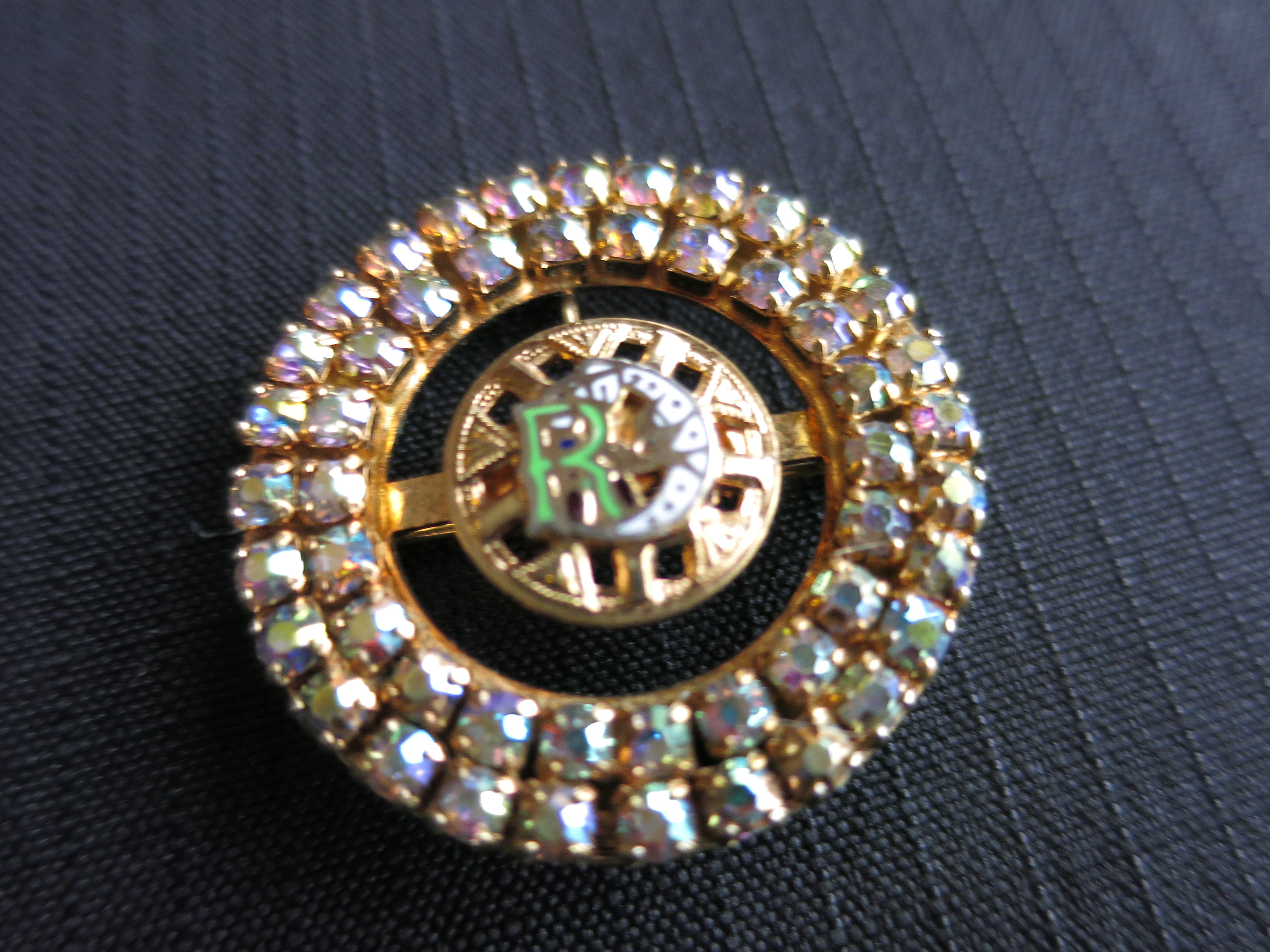 Daughters of Rebekah Odd Fellows Fraternal Brooch Pendant