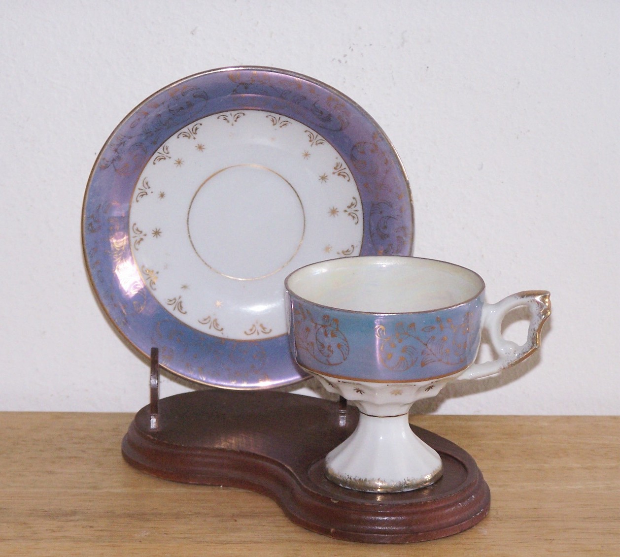 Pedestal Demitasse Cup And Saucer