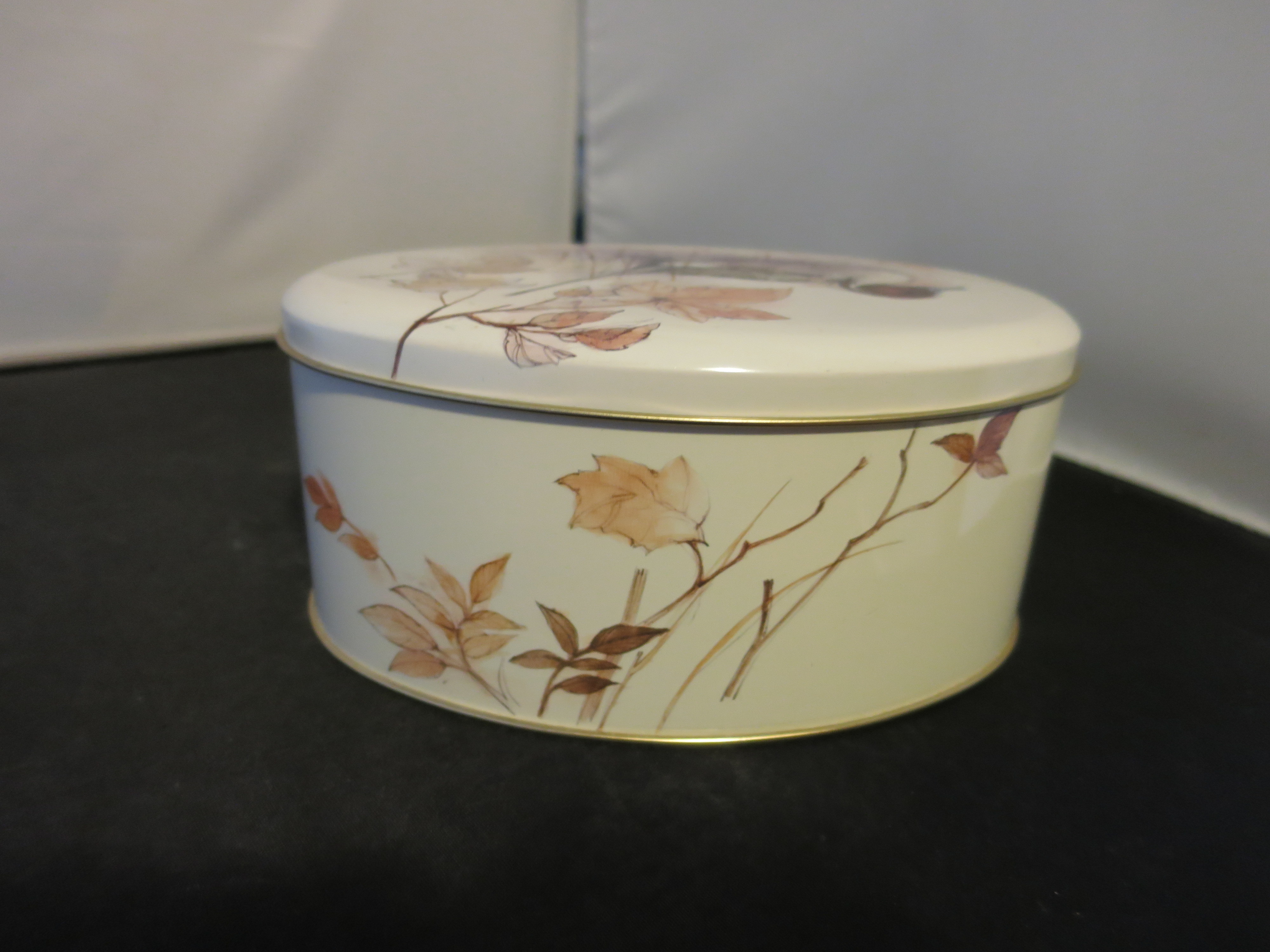 Duck Tin Made in England signed Anab acuta Moos Stage
