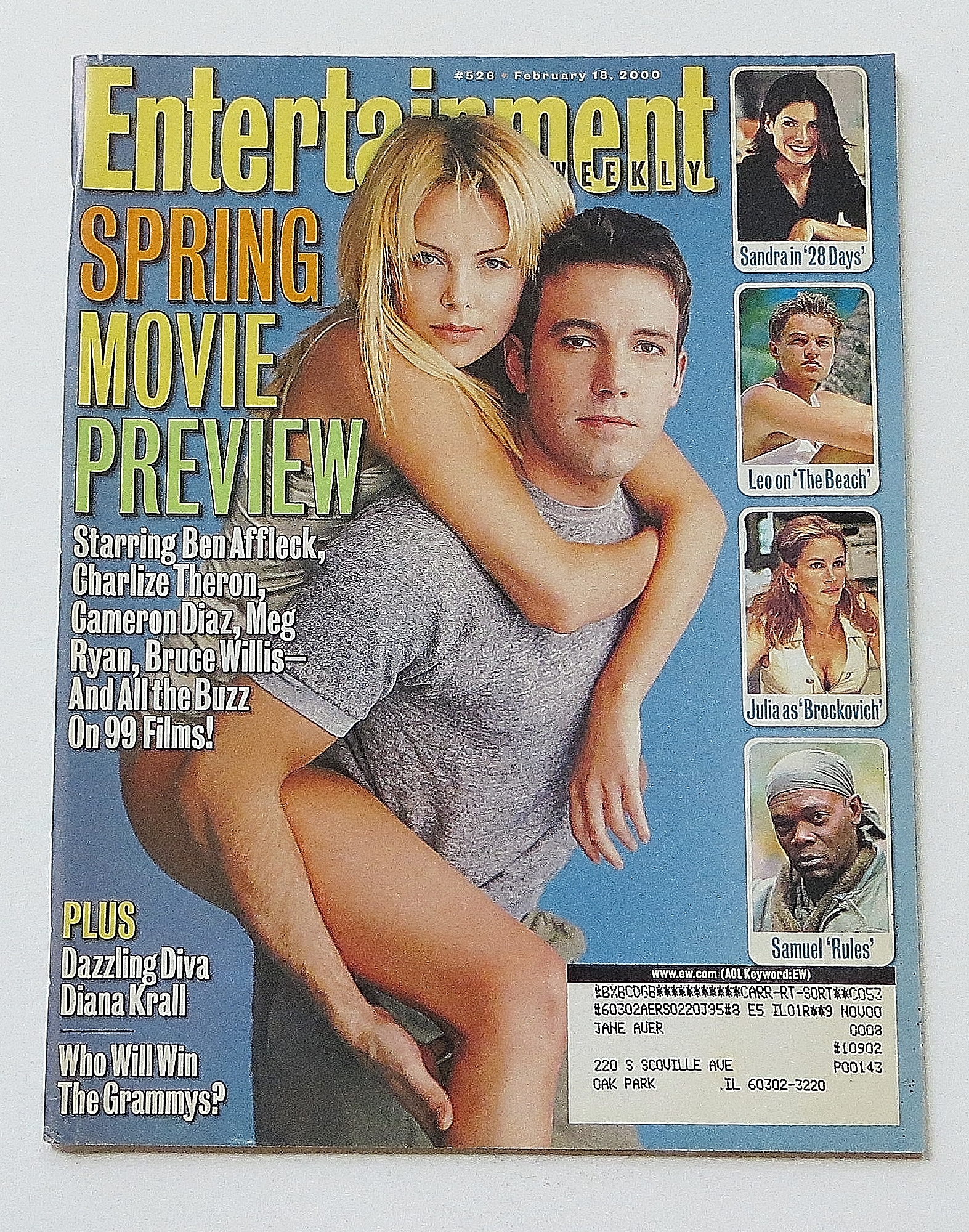 Entertainment February 18, 2000 Spring Movie Preview