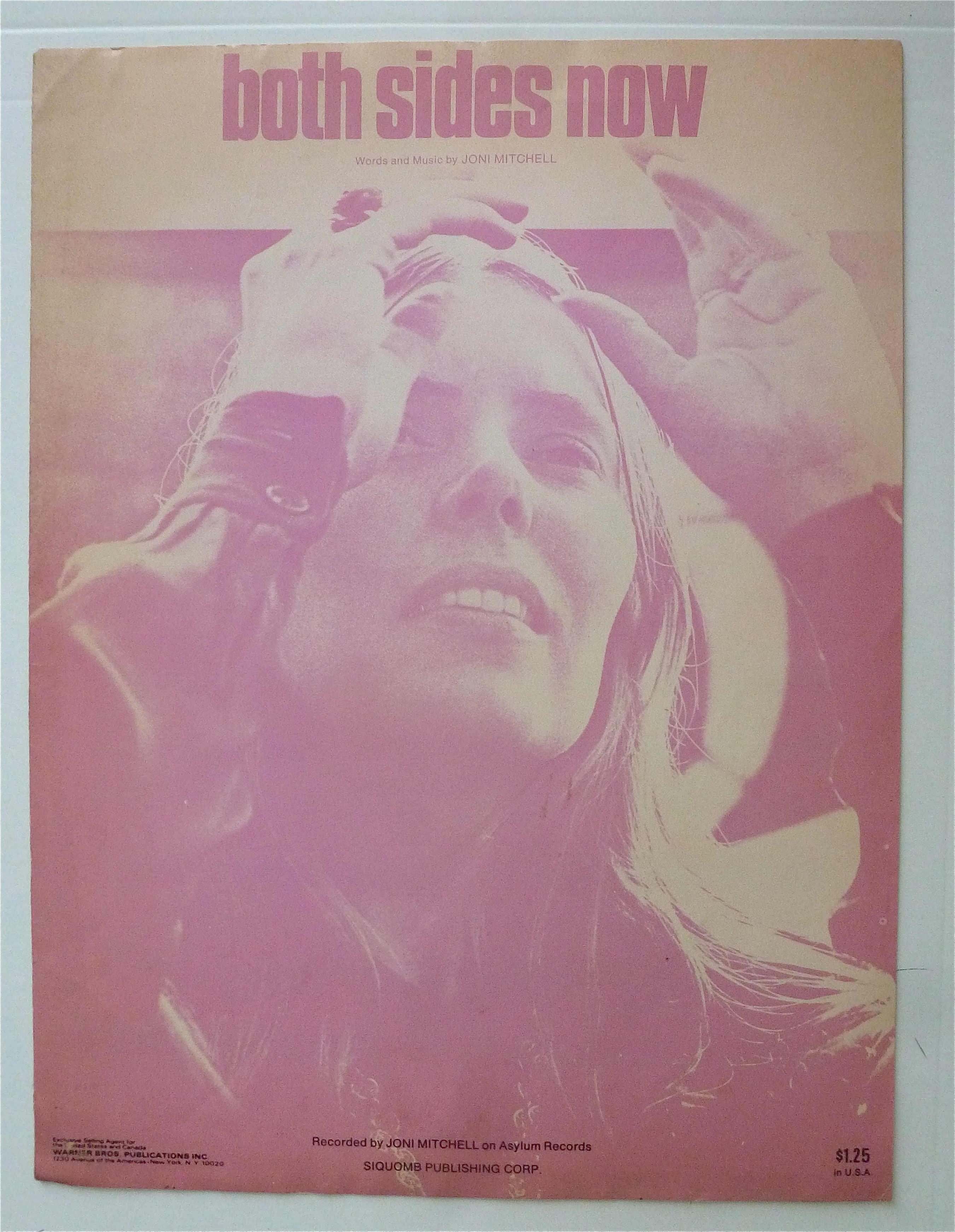 Sheet Music For 1973 Both Sides Now
