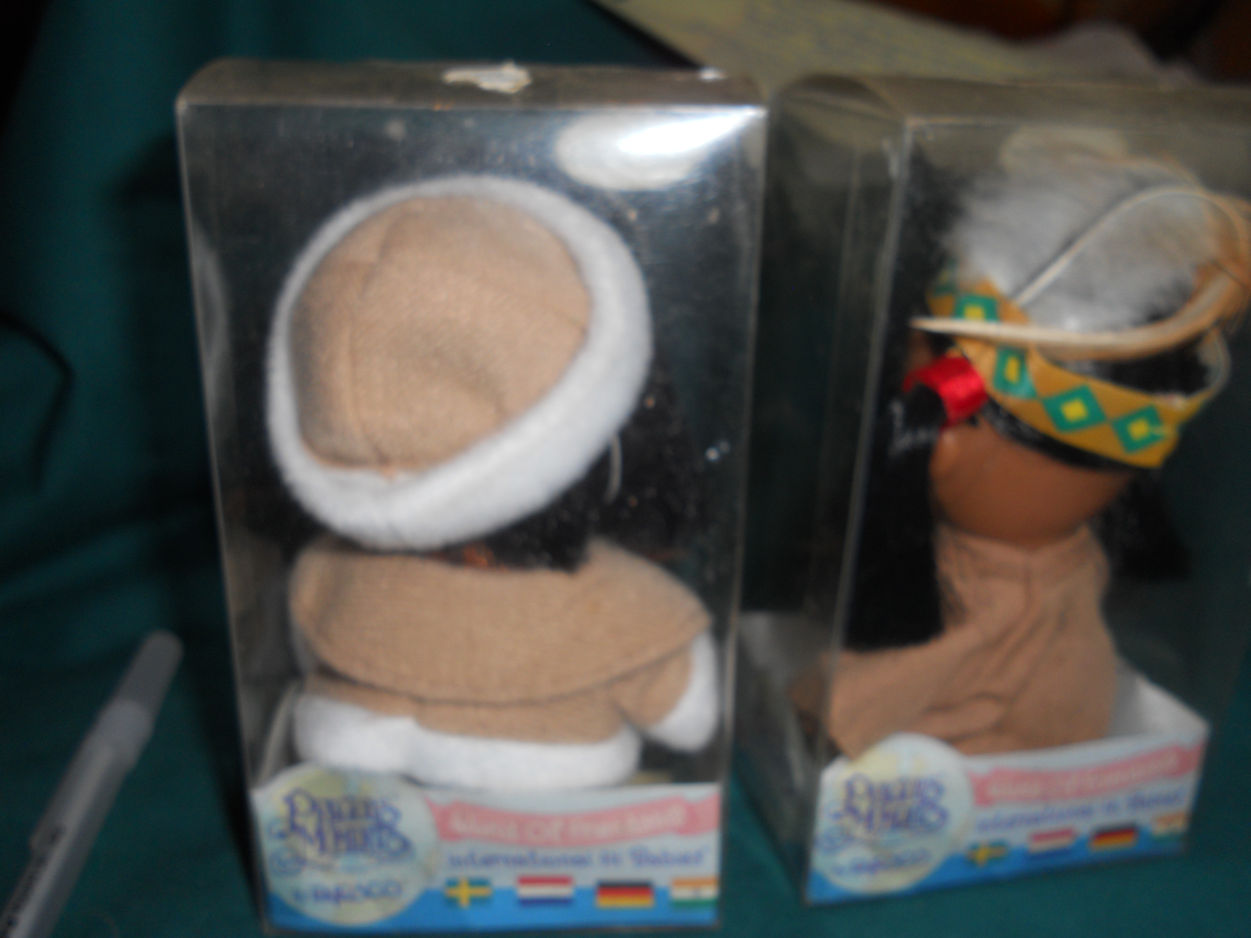 Precious Moments Dolls Eskimo American Indian