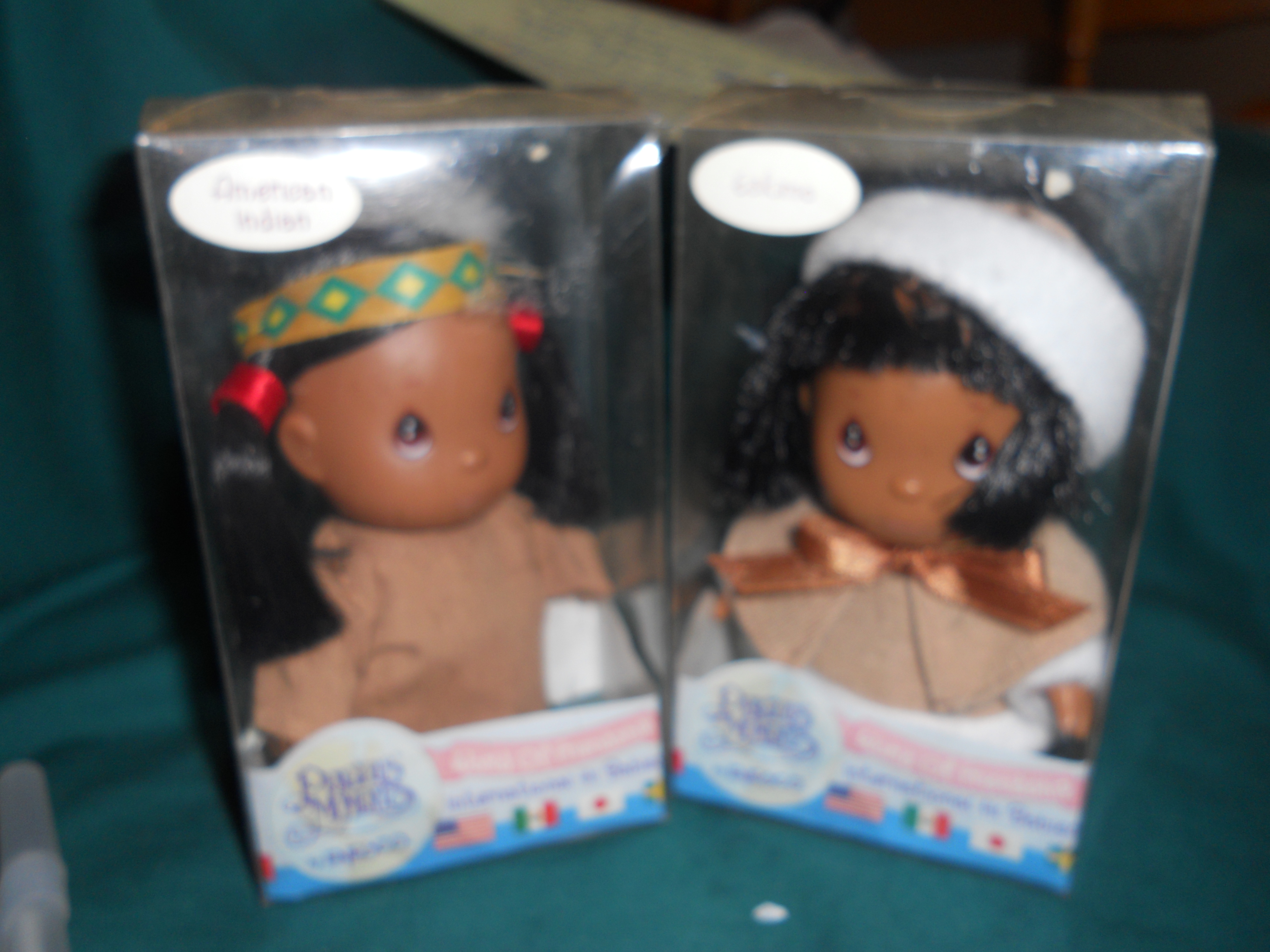Precious Moments Dolls Eskimo American Indian