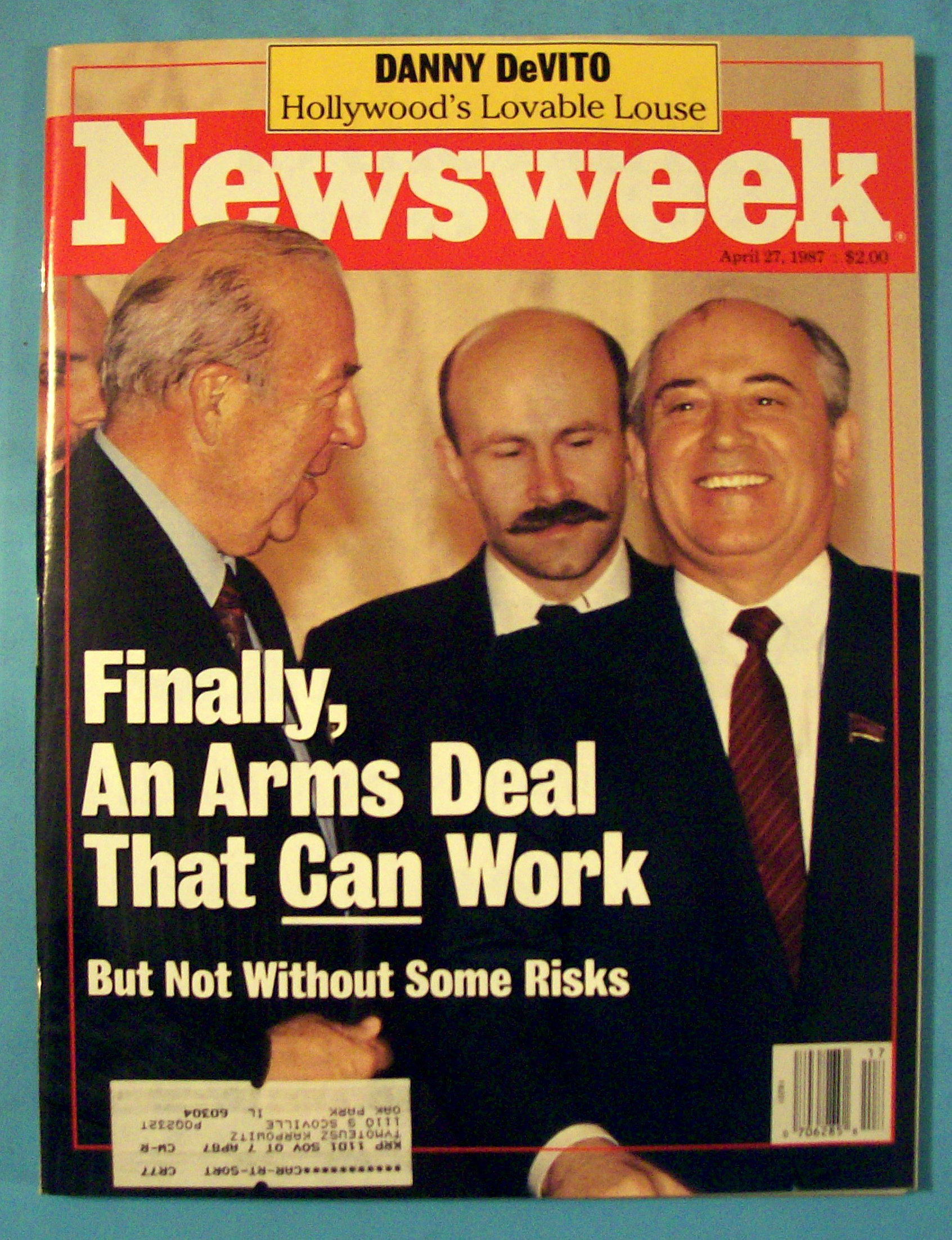 Newsweek Magazine - April 27, 1987 - Arms Deal