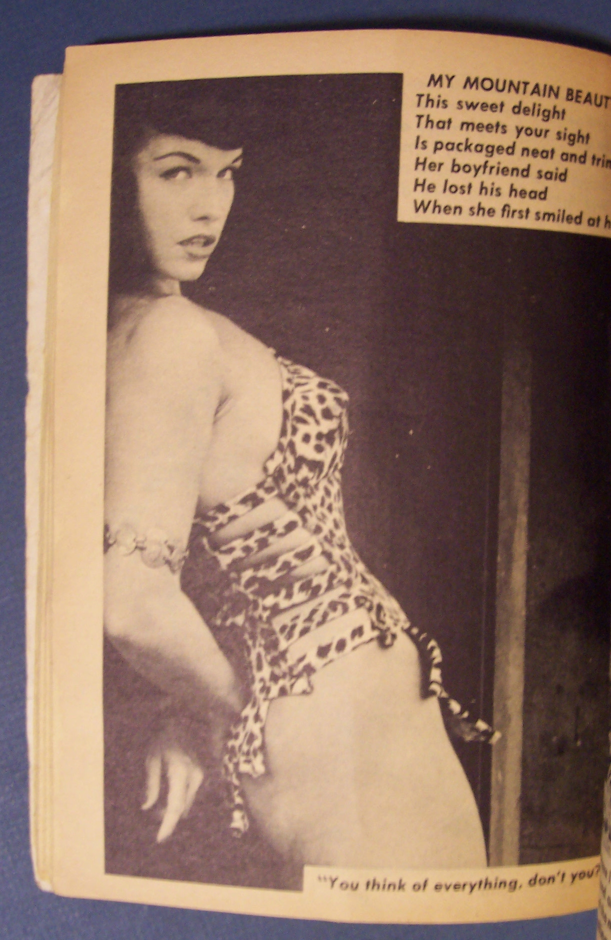 Breezy Magazine - June 1955 - Betty Page