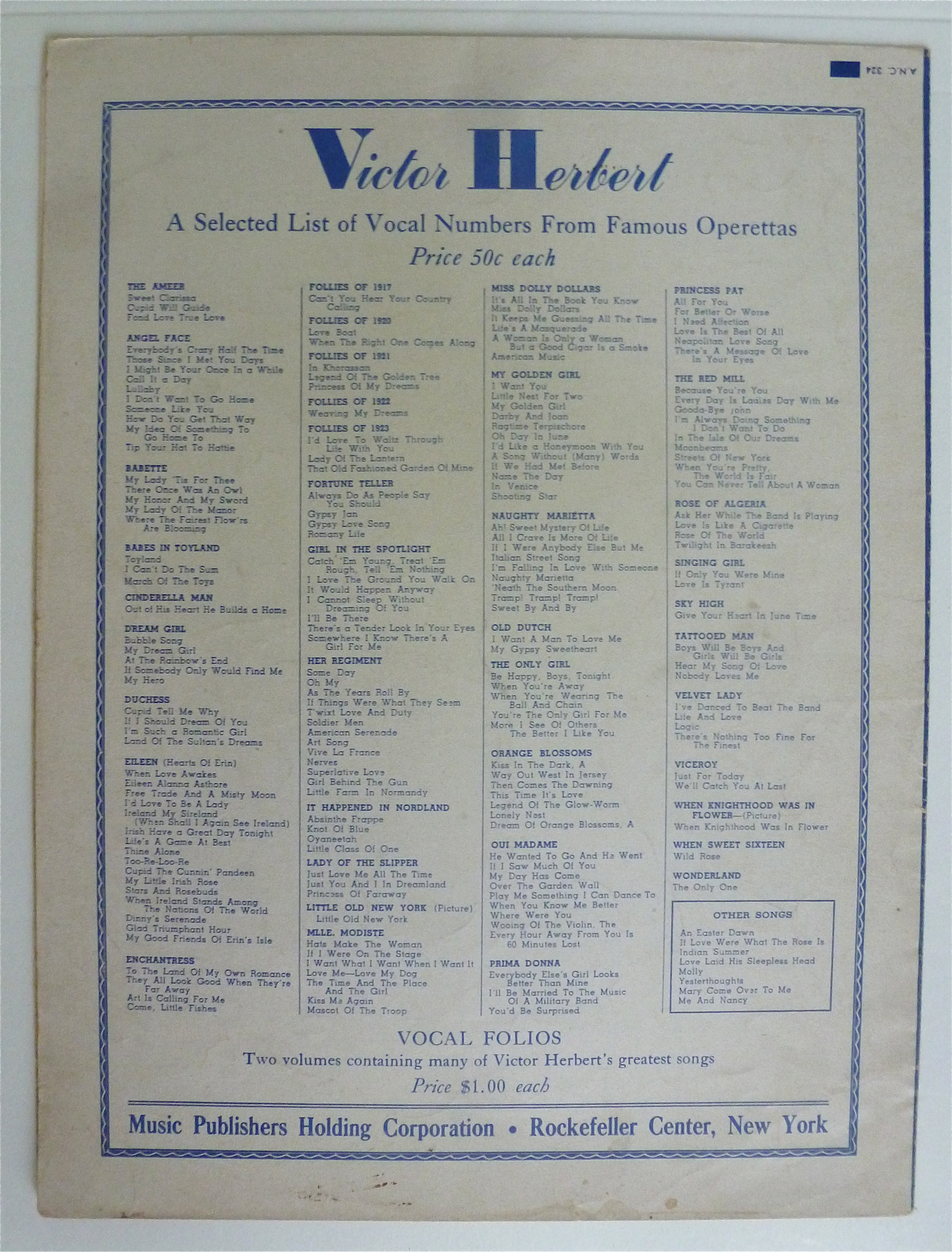 Sheet Music For 1946 Humoresque