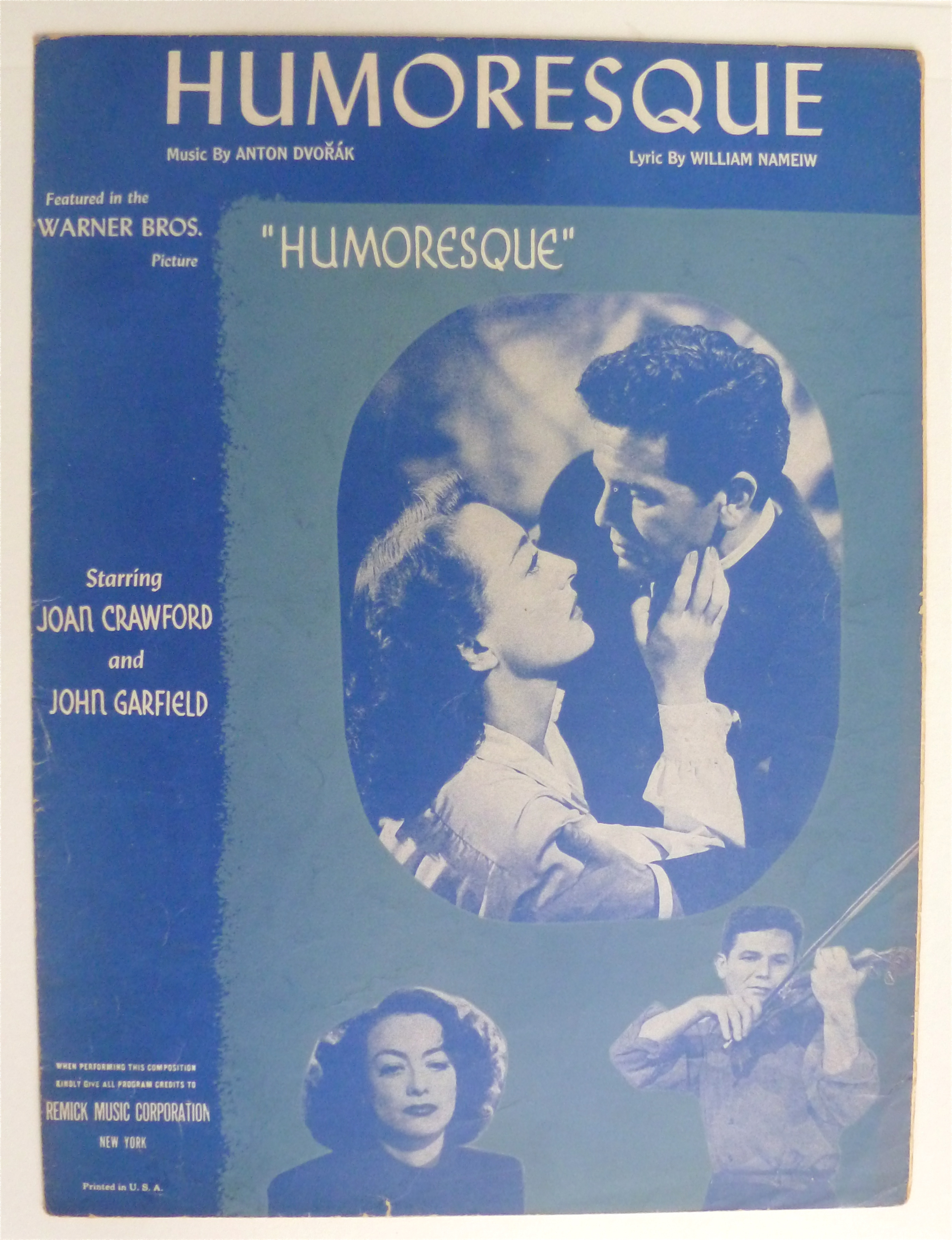 Sheet Music For 1946 Humoresque