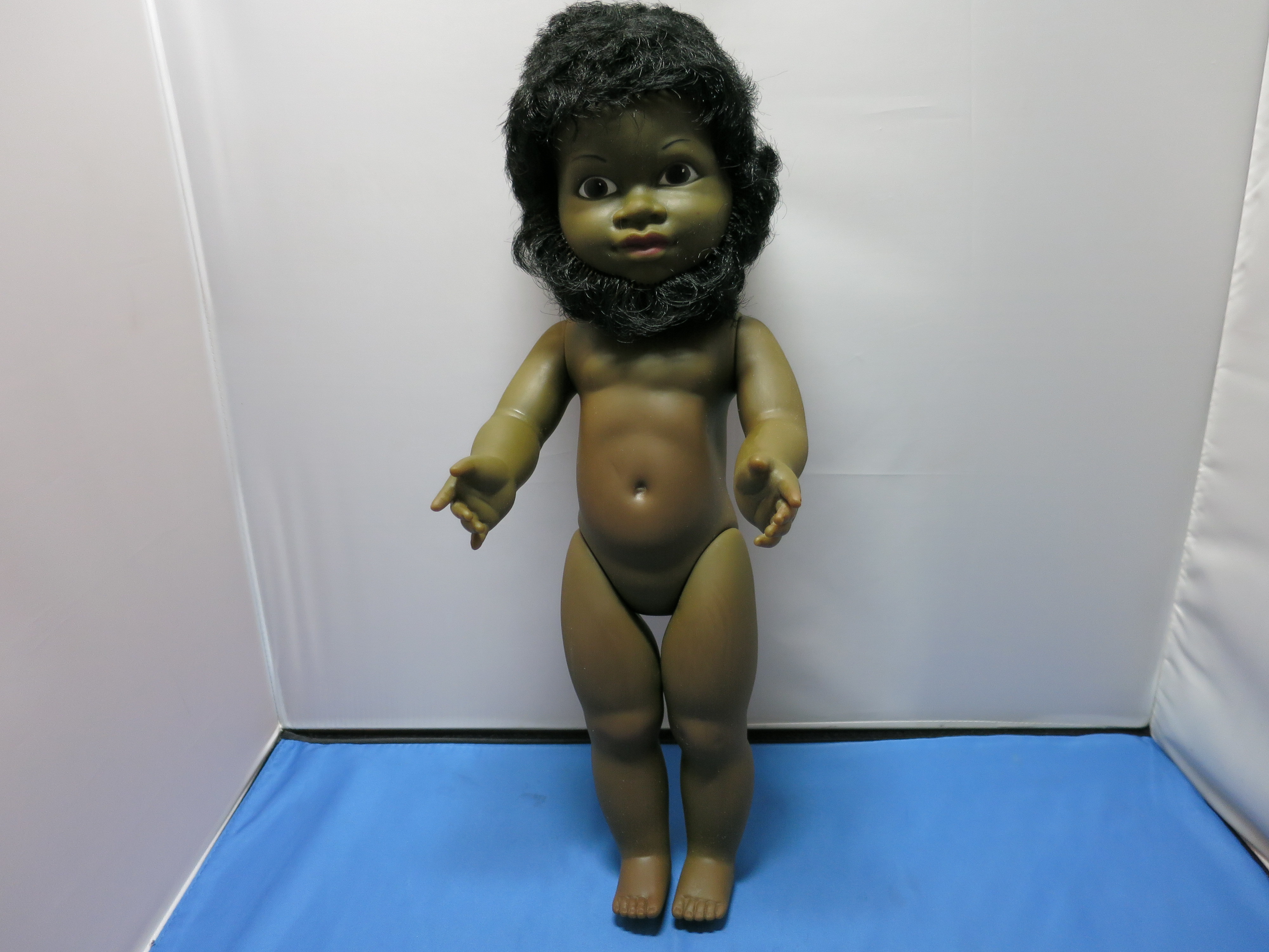 Dandol DVP African American Doll  Lee Denim Jean Bib Overalls