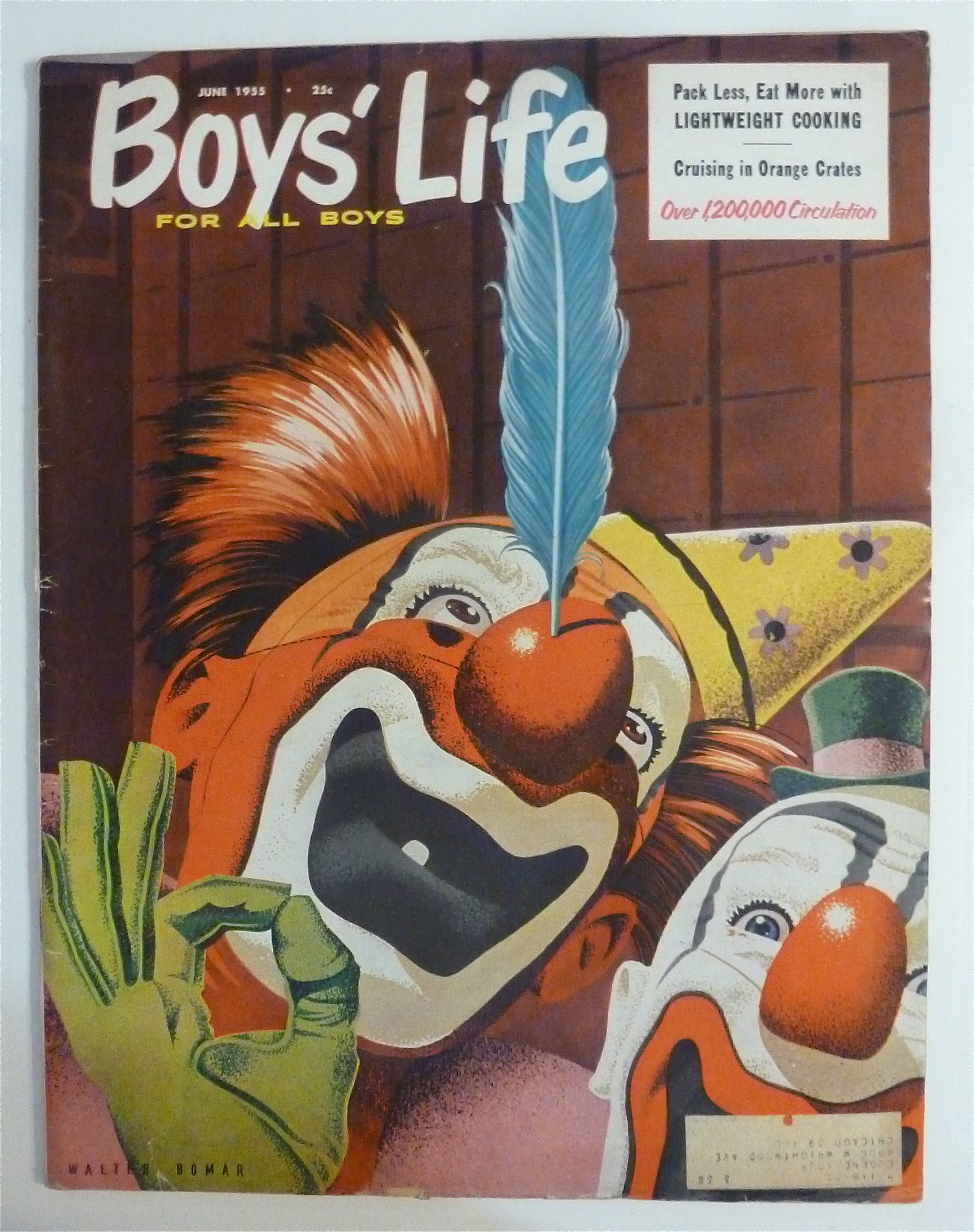 Boys' Life Magazine June 1955 Cruising In Orange Crates