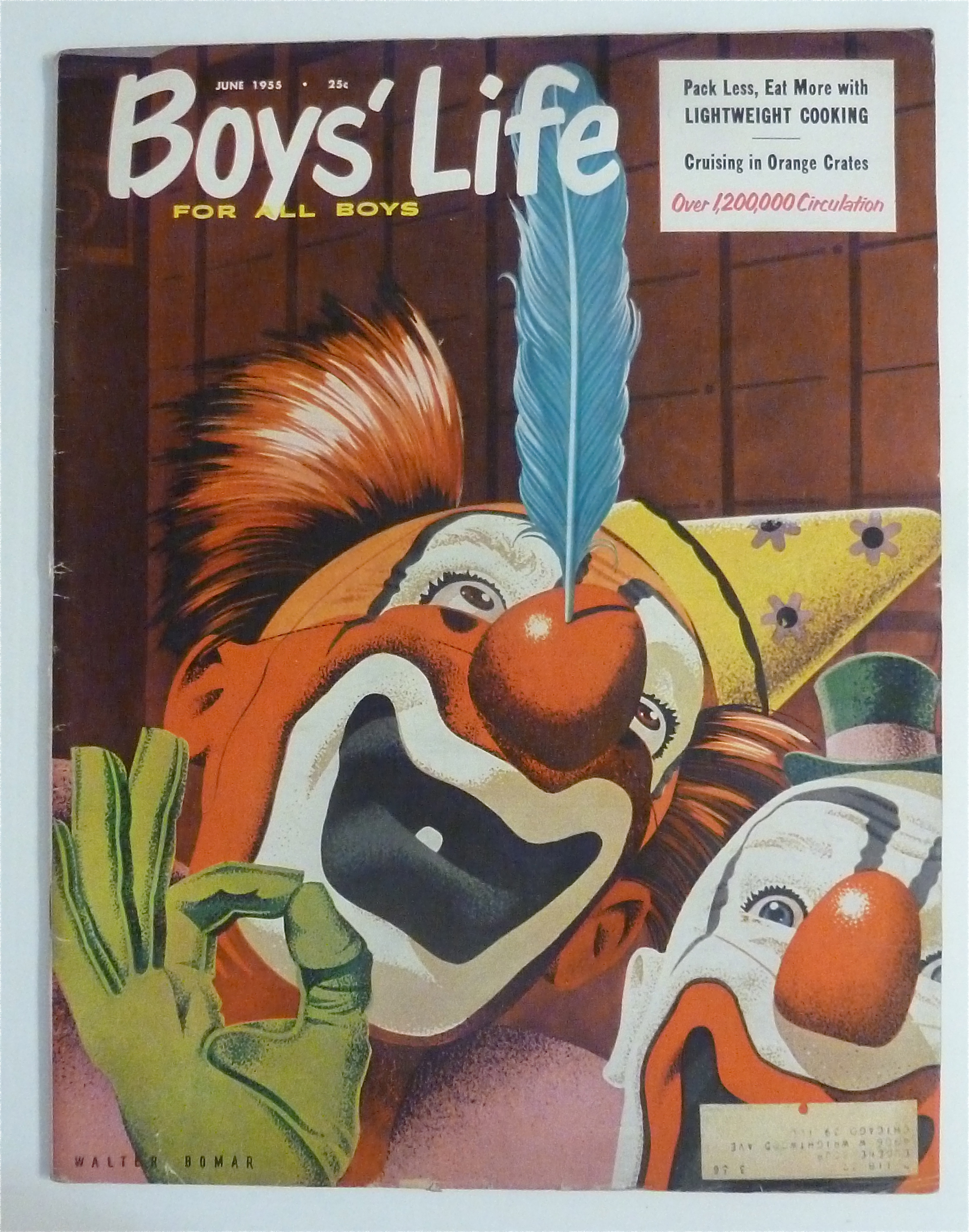 Boys' Life Magazine June 1955 Cruising In Orange Crates