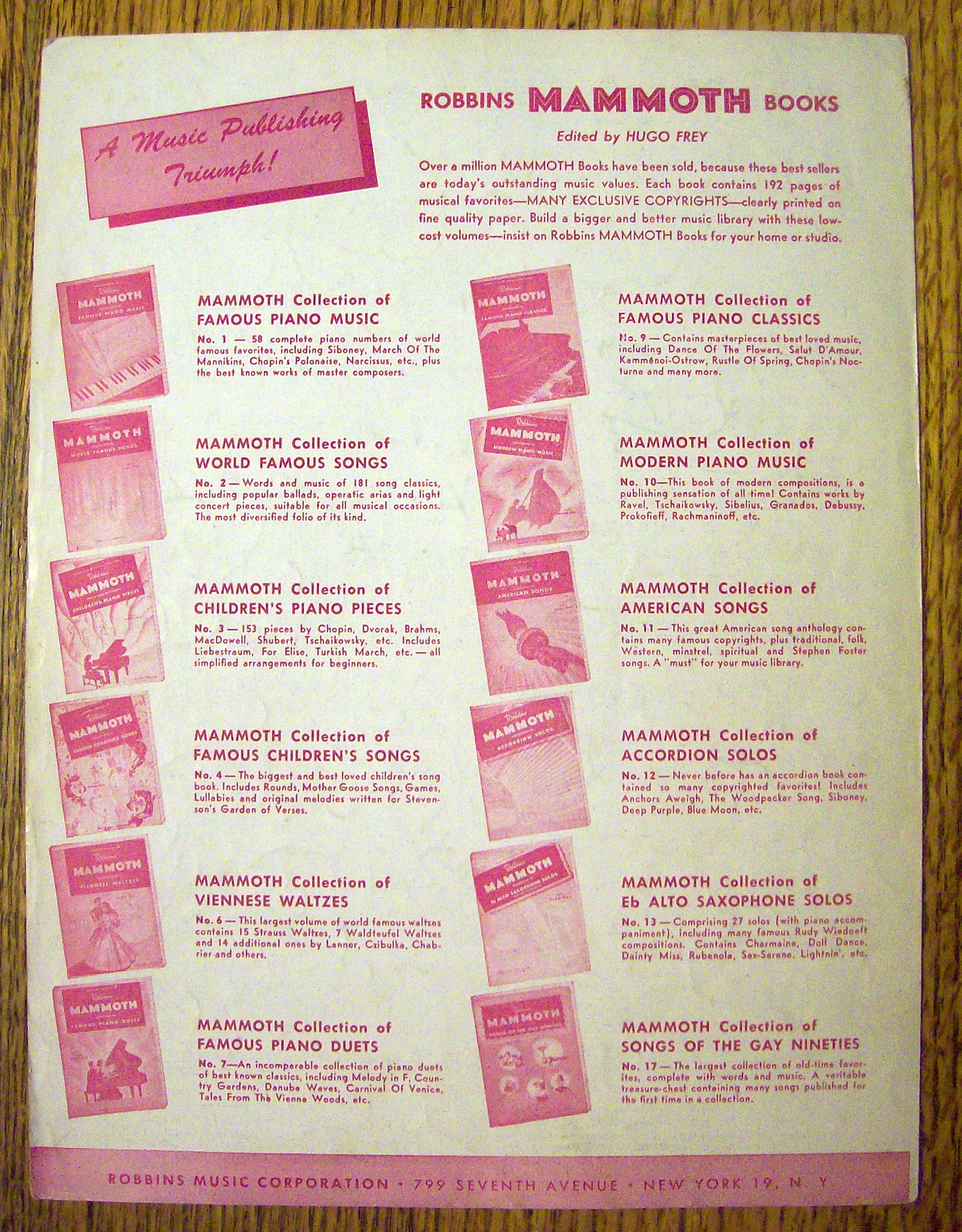 1948 Sheet Music For Again with Ida Lupino & More