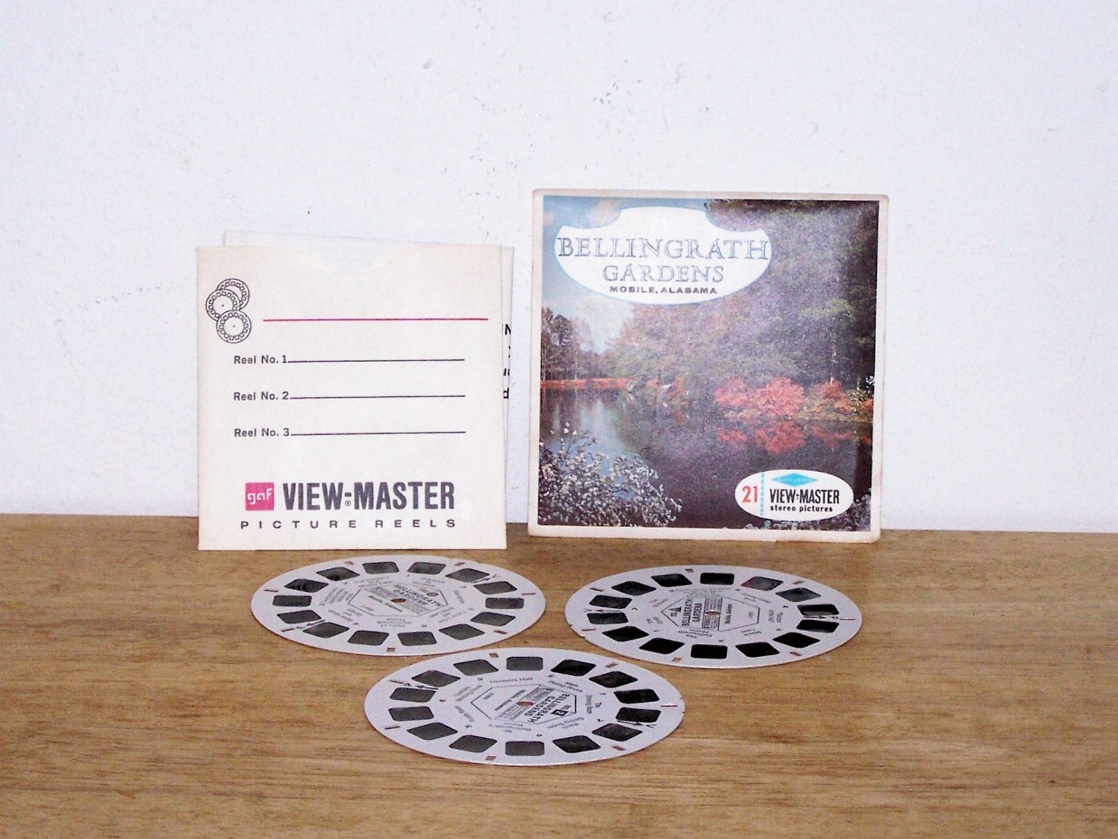 Bellingrath Gardens, Mobile Ala. View Master Reel & 1