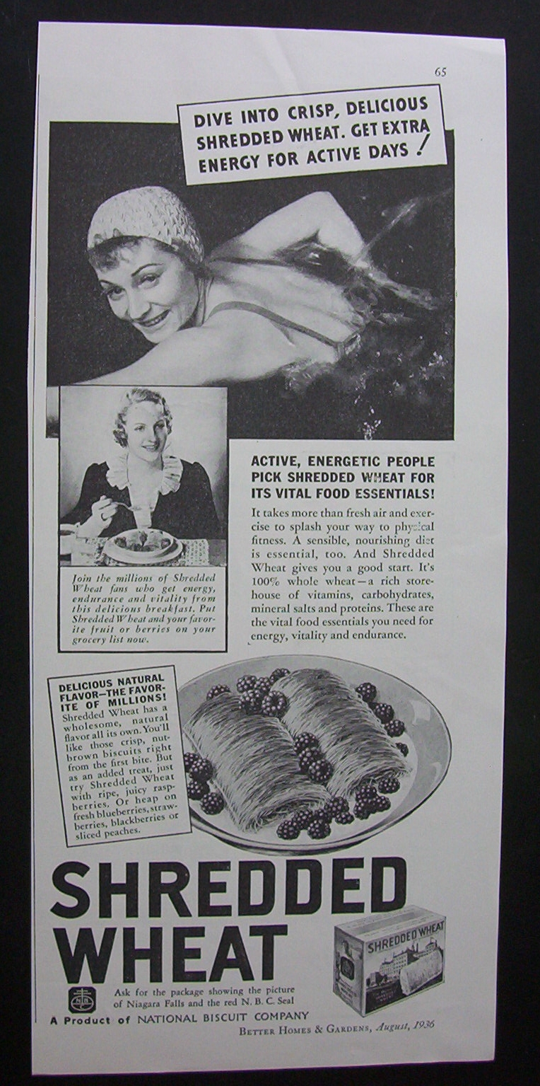 1936  Shredded  Wheat