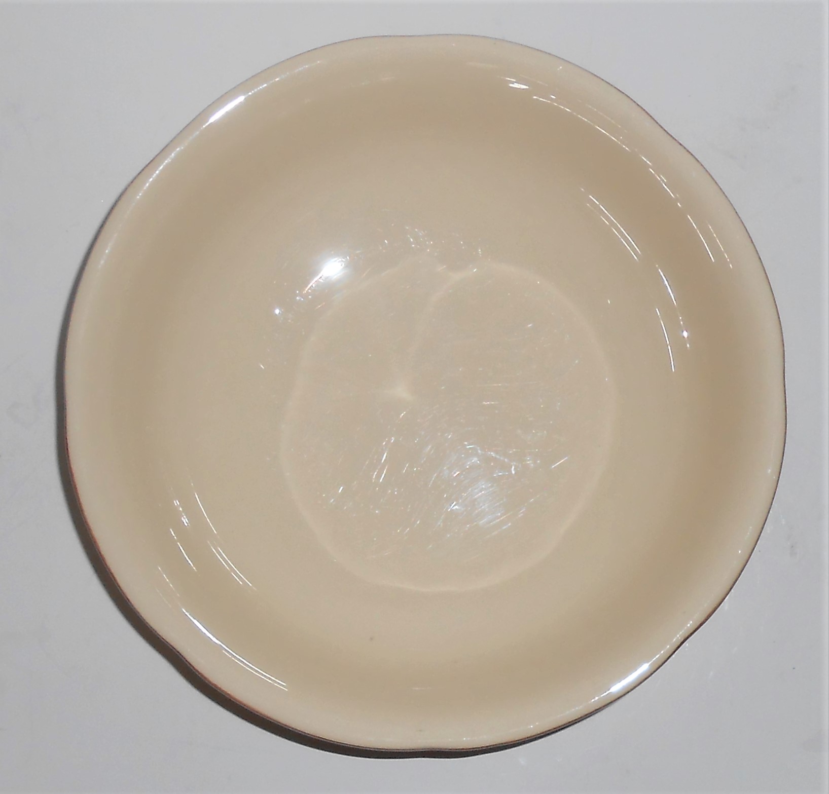 VINTAGE Franciscan Pottery Apple 7-5/8 Round Vegetable