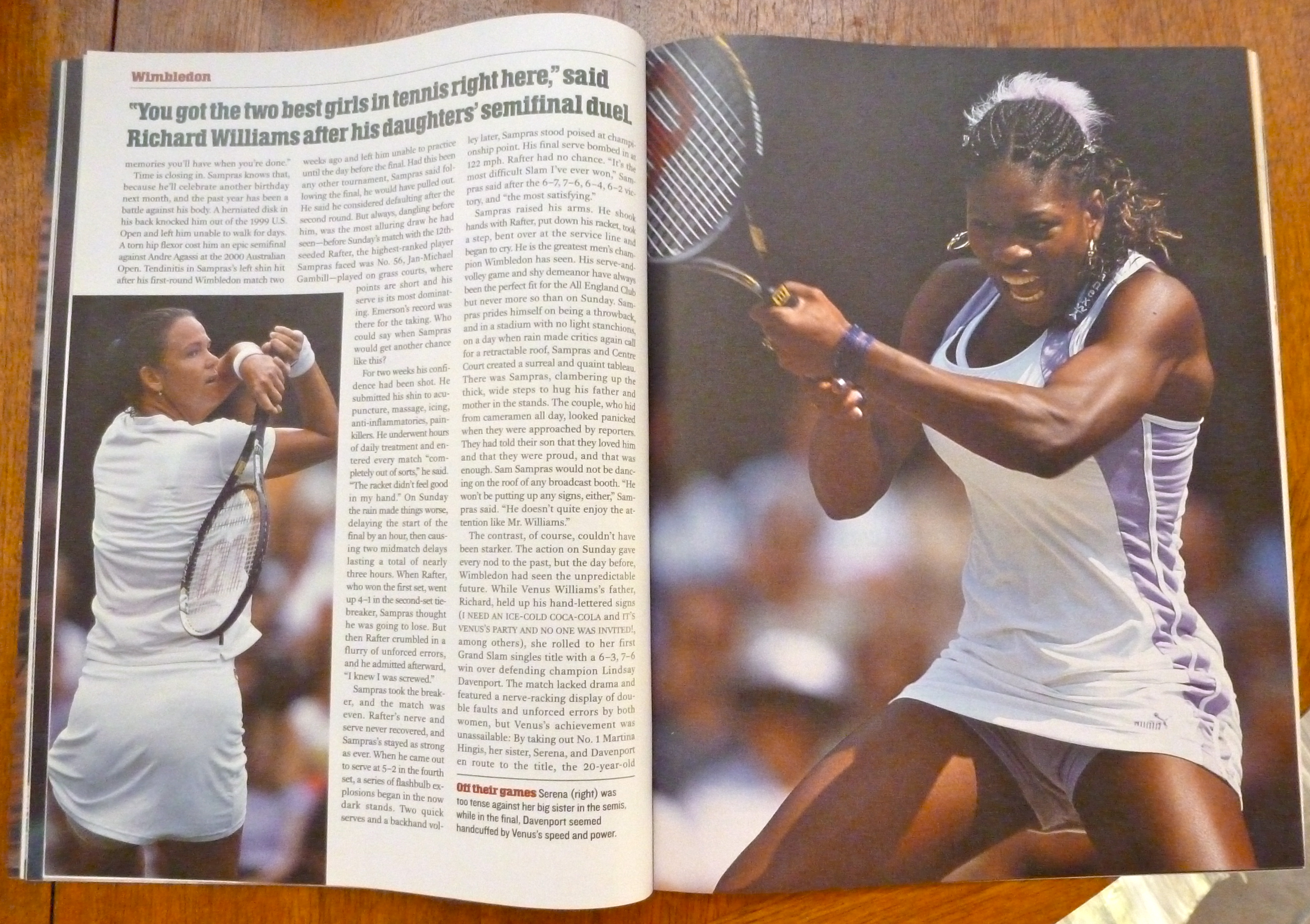 Sports Illustrated Magazine - July 17, 2000