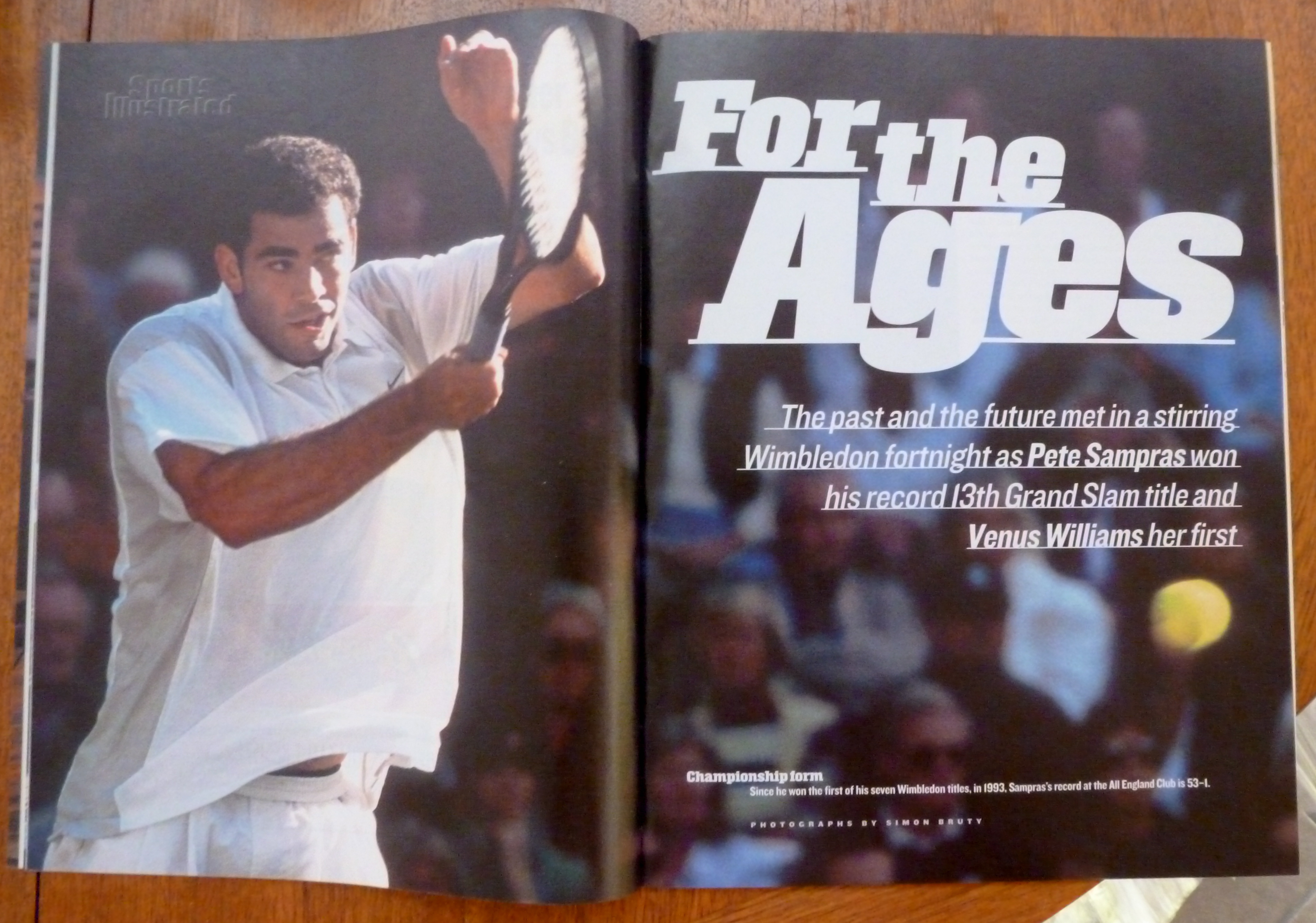 Sports Illustrated Magazine - July 17, 2000