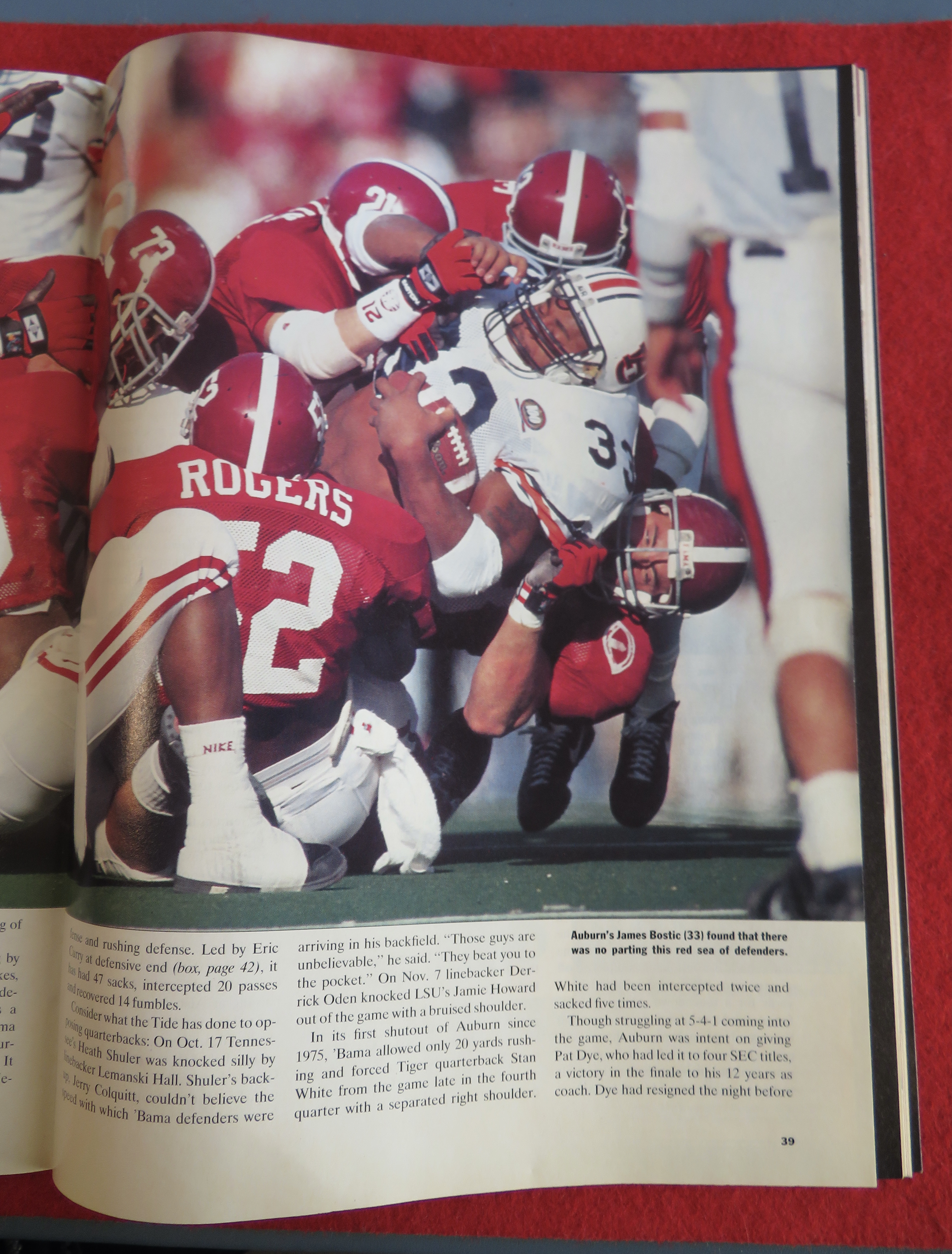 Sports Illustrated Magazine-December 7, 1992-NFL 92
