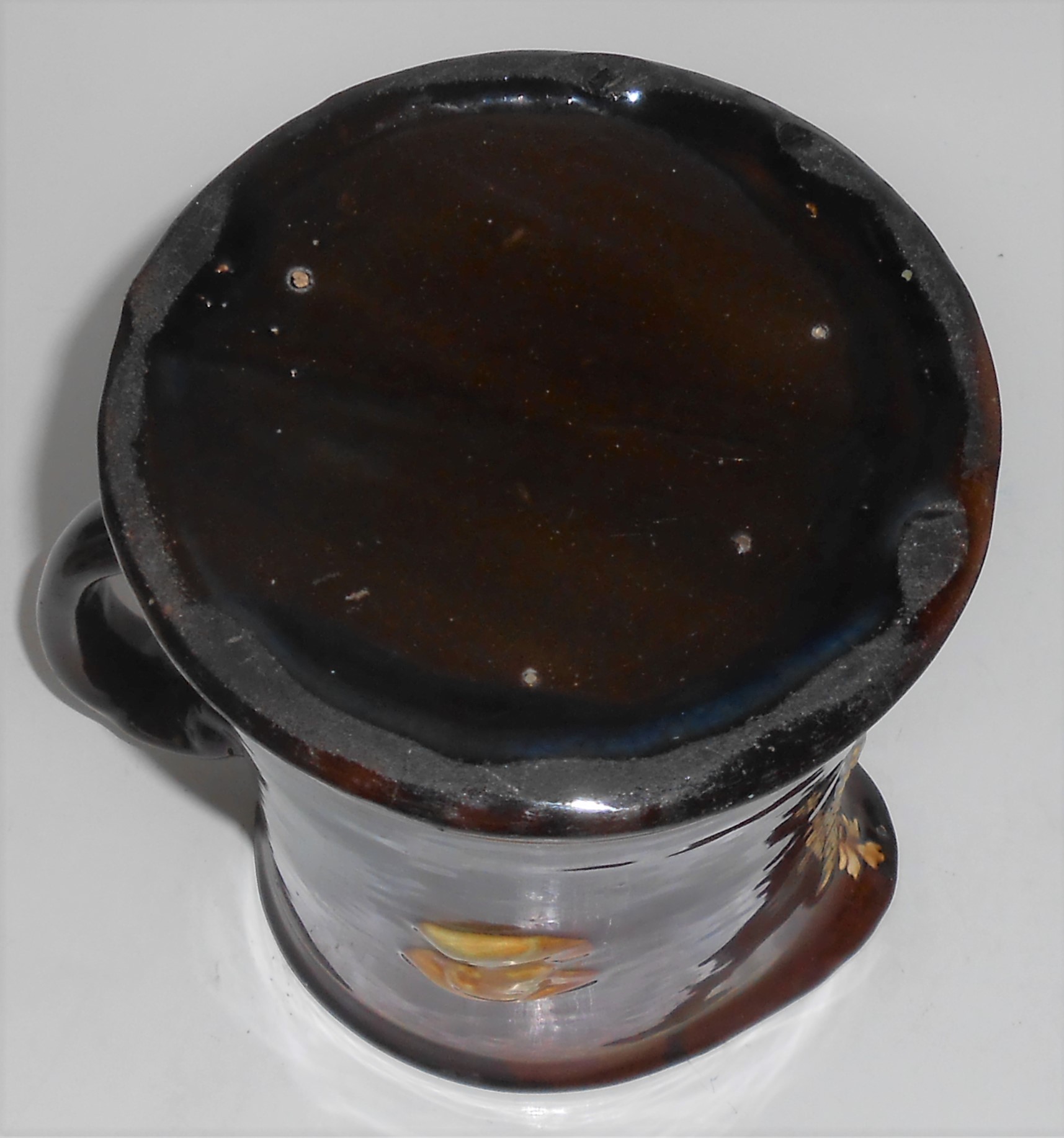 Peters And Reed Pottery Standard Glaze Bust Decorated