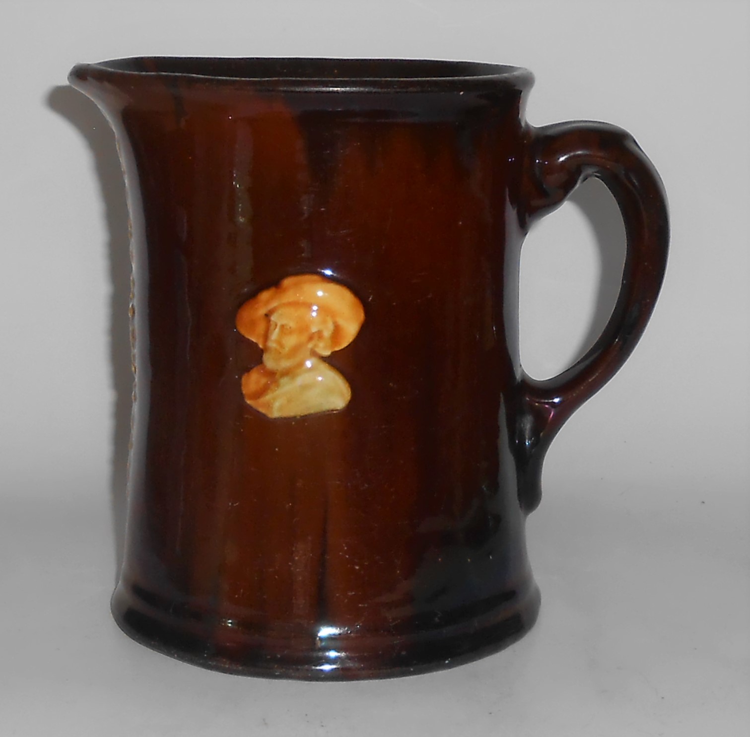 Peters And Reed Pottery Standard Glaze Bust Decorated