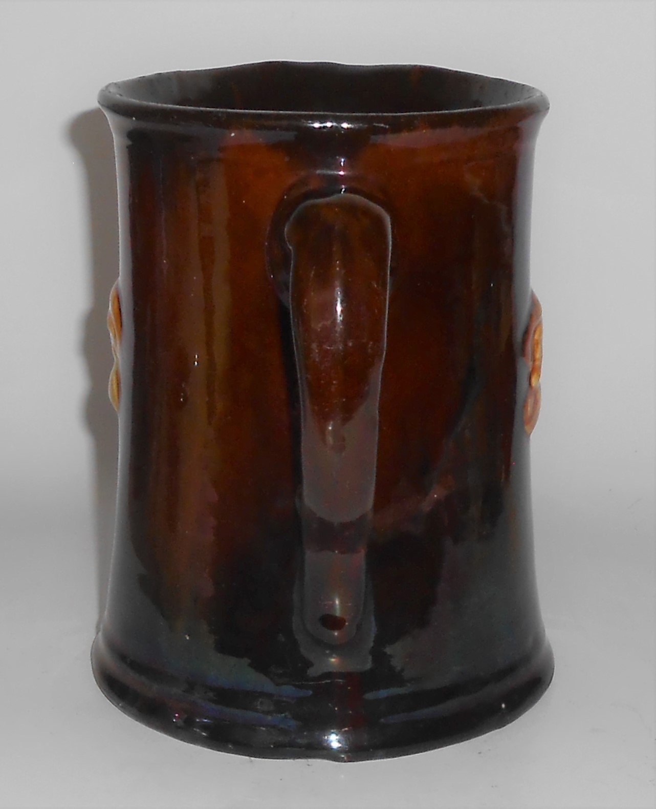 Peters And Reed Pottery Standard Glaze Bust Decorated