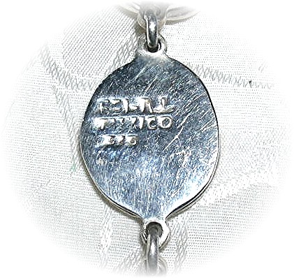 Taxco Mexico  Sterling Silver Box Clasp  Bracelet