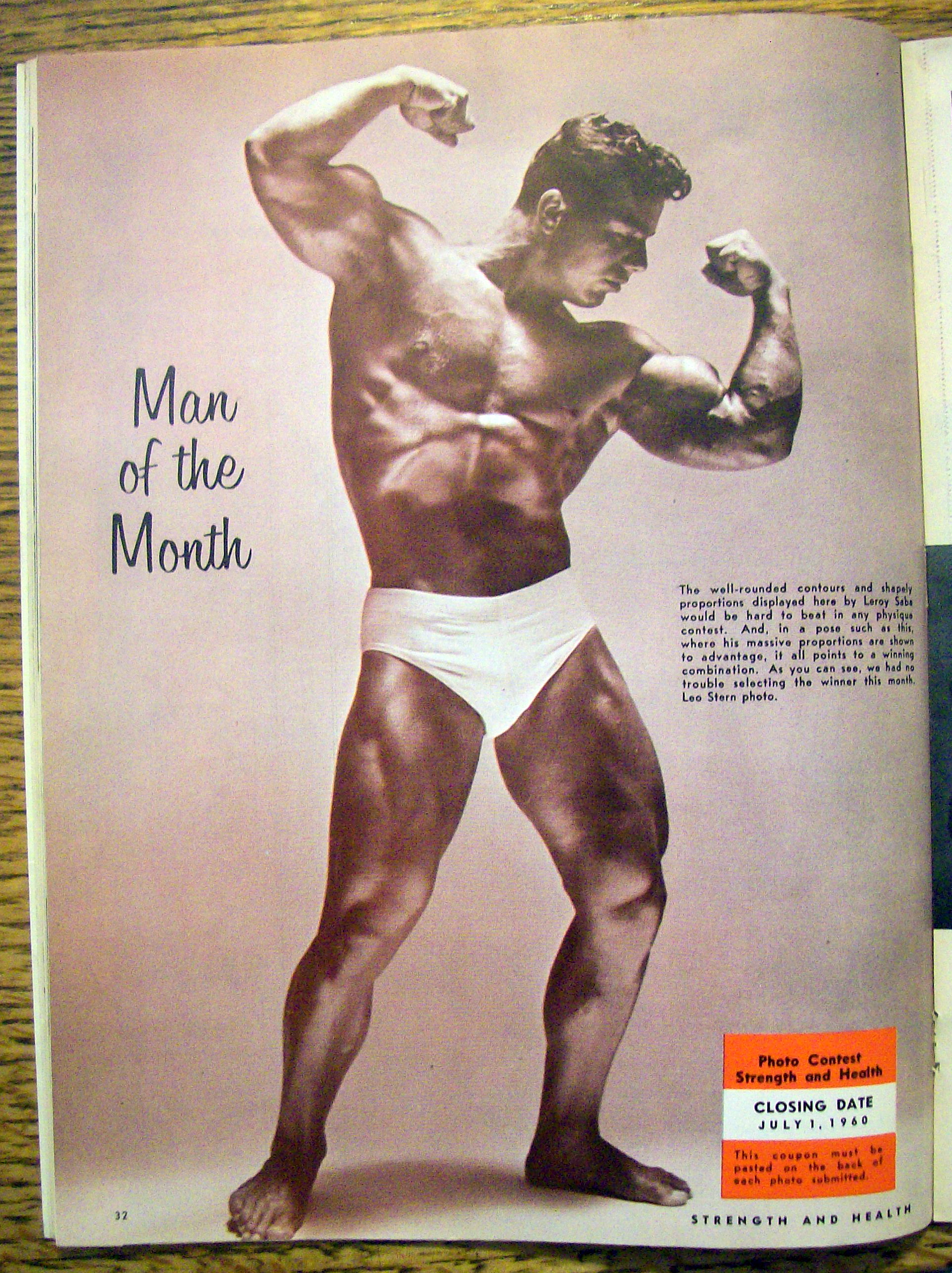 Strength & Health Magazine-July 1960-Charles Pendleton