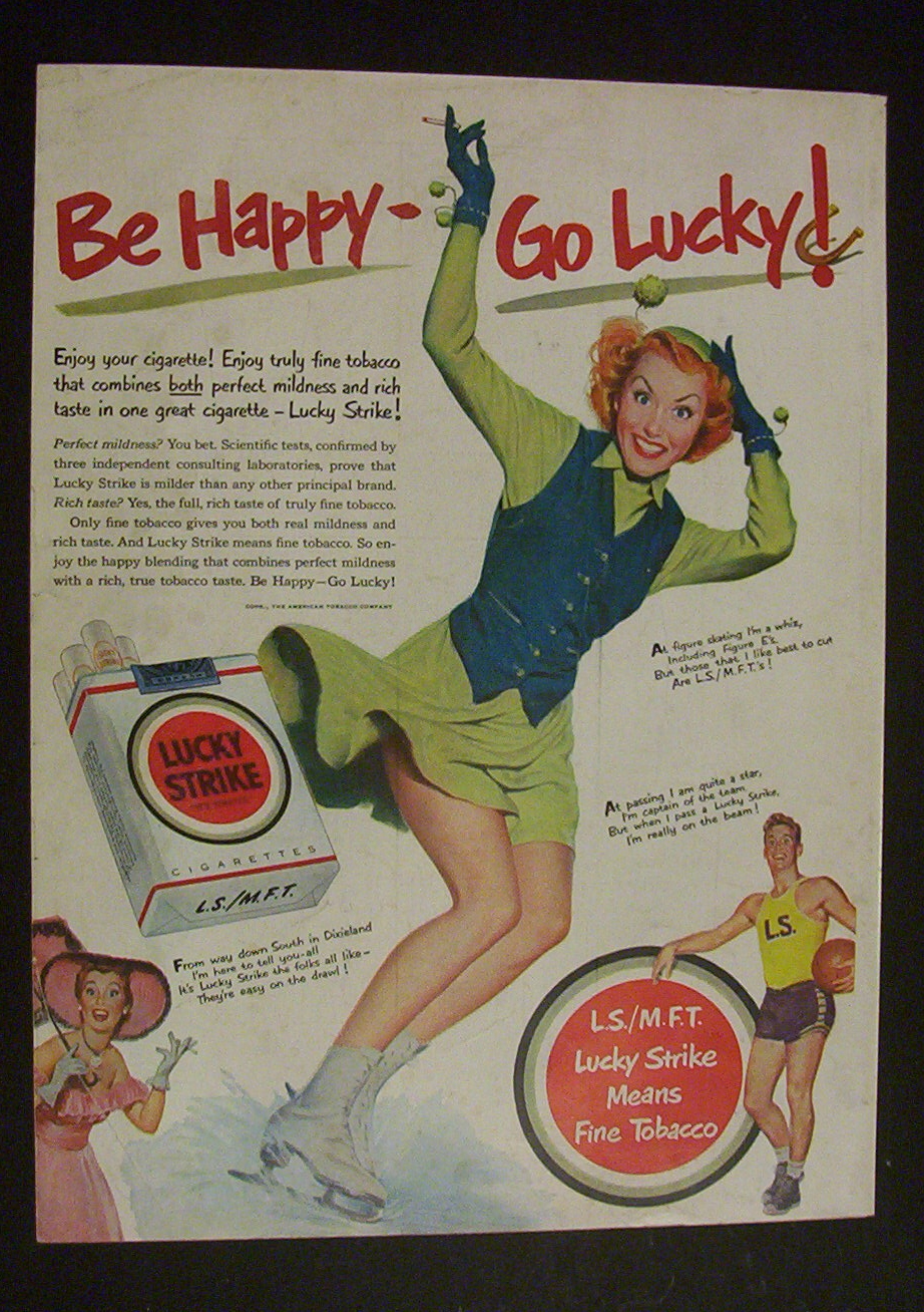 1951  Lucky  Strike  Cigarettes