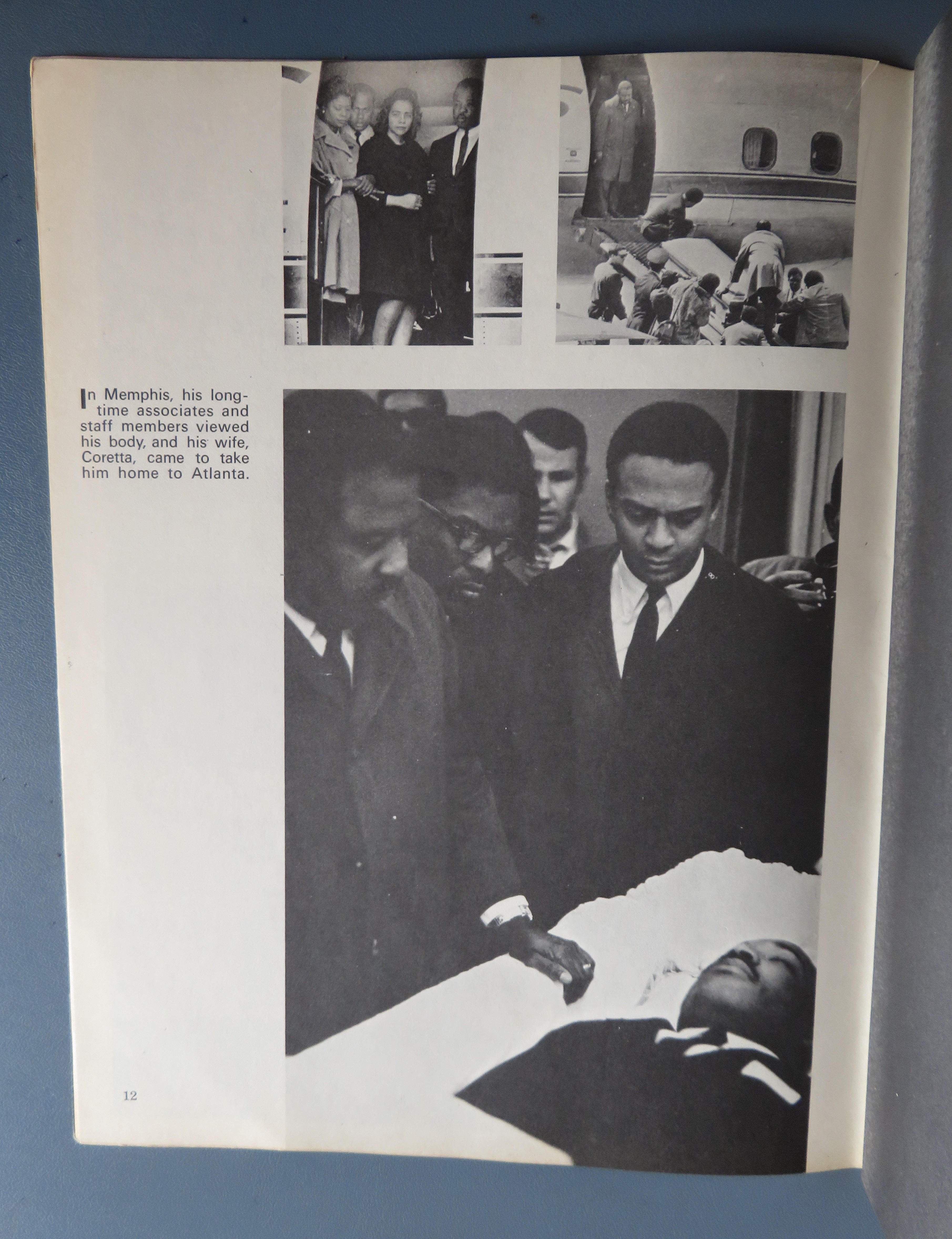Martin Luther King Jr. 1968 Ebony Picture Biography