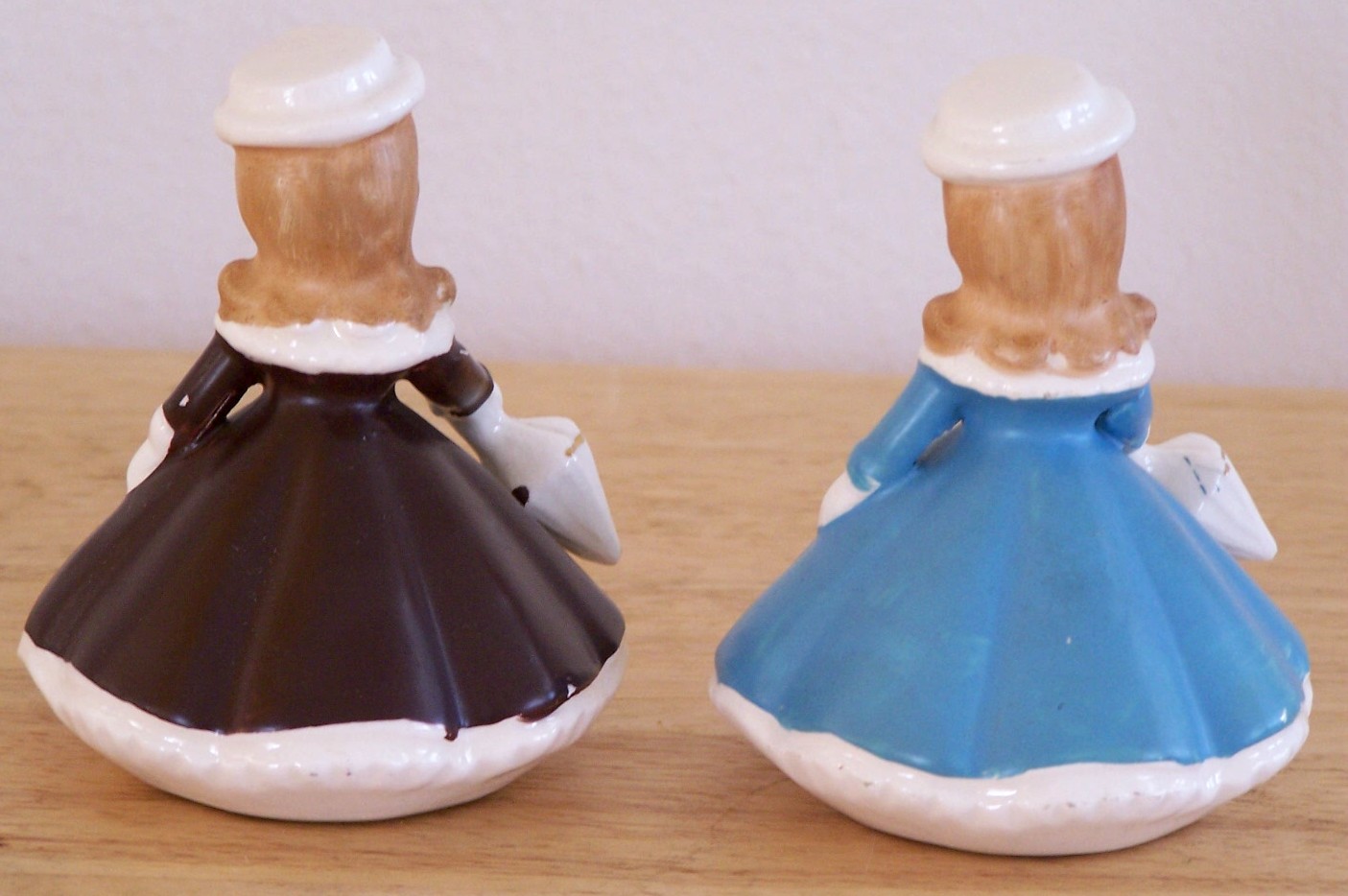 Pair Of 2 Girl Figurines