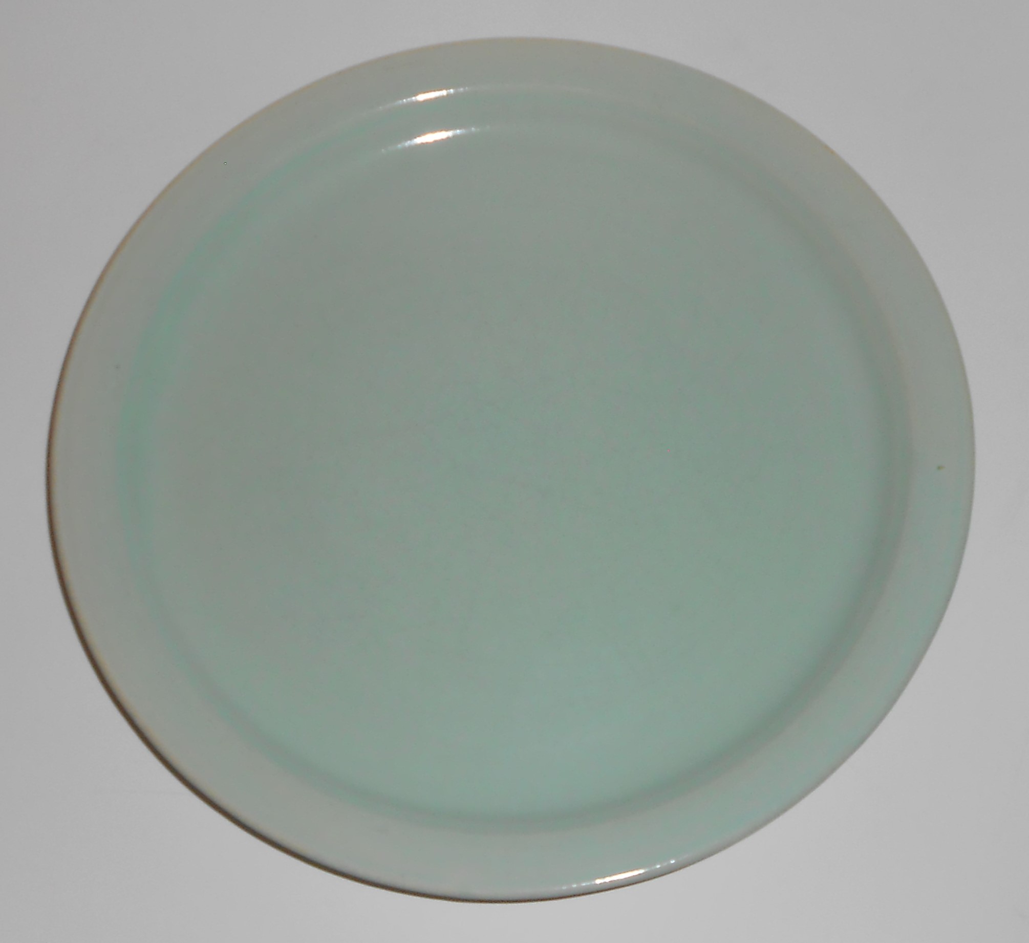 Coors Pottery Mello-Tone Green Dessert Plate
