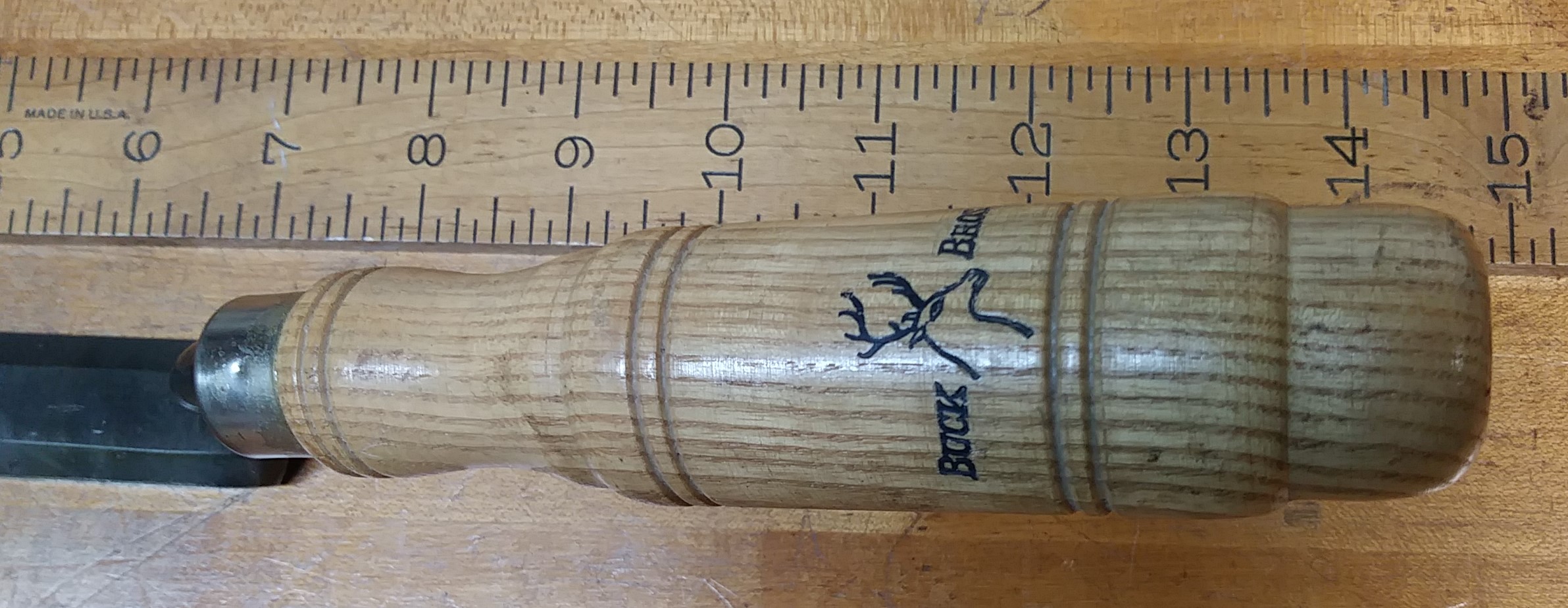 Buck Brothers Crank Neck Beveled Flat Chisel 1.0 Inch