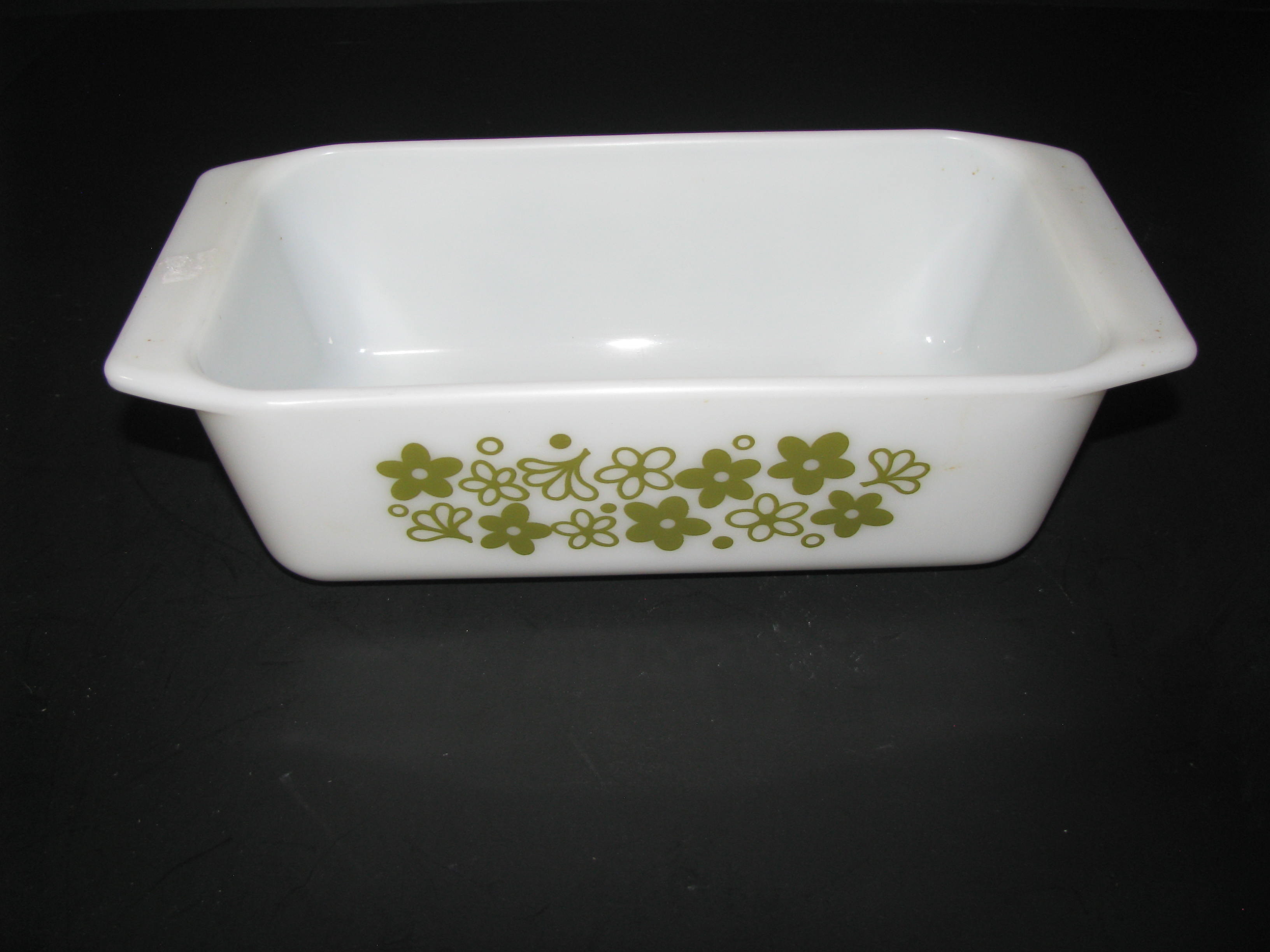 Vintage Pyrex Spring Blossom Loaf Pan